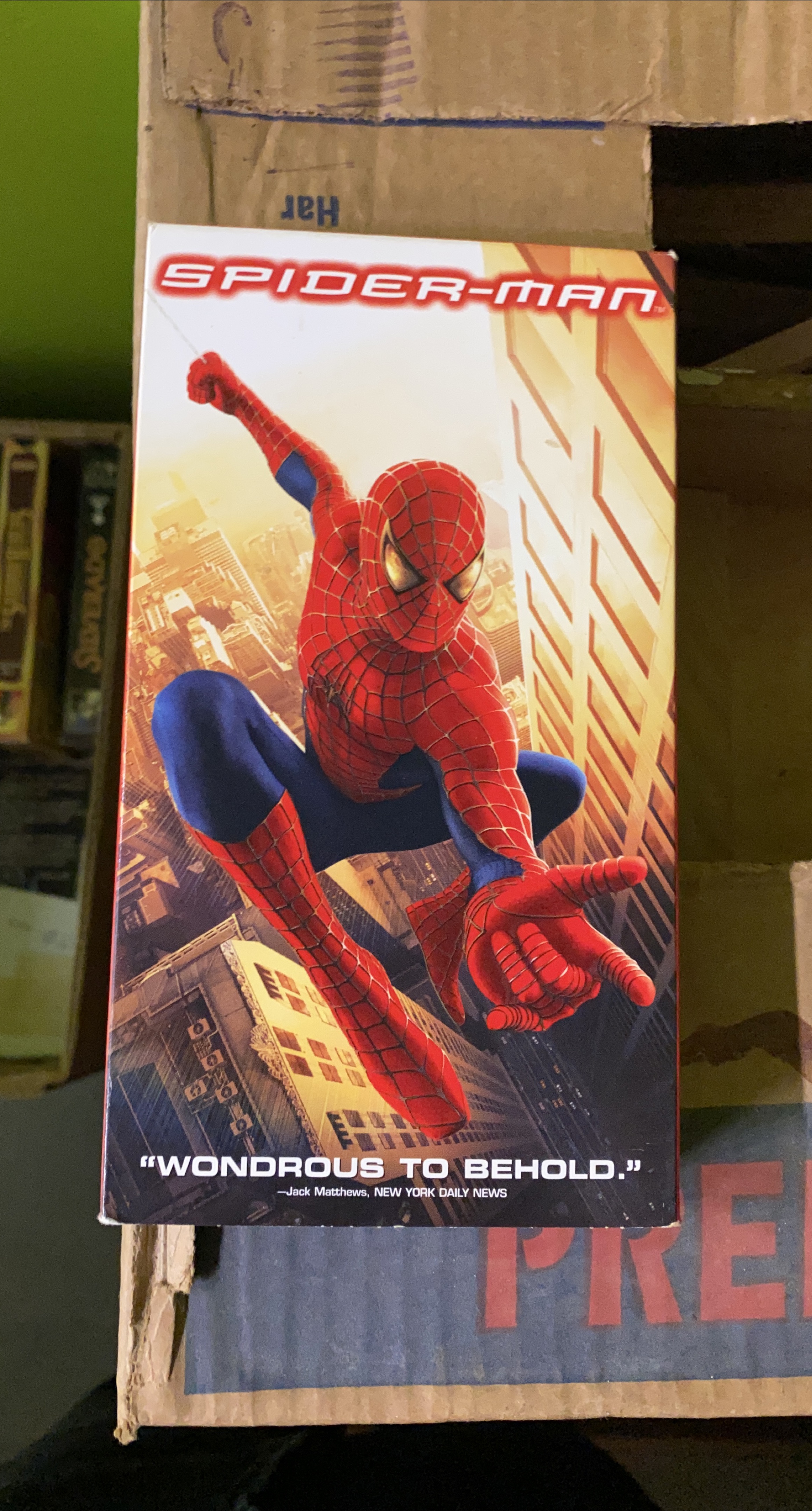 Spider-Man VHS Tape thumbnail