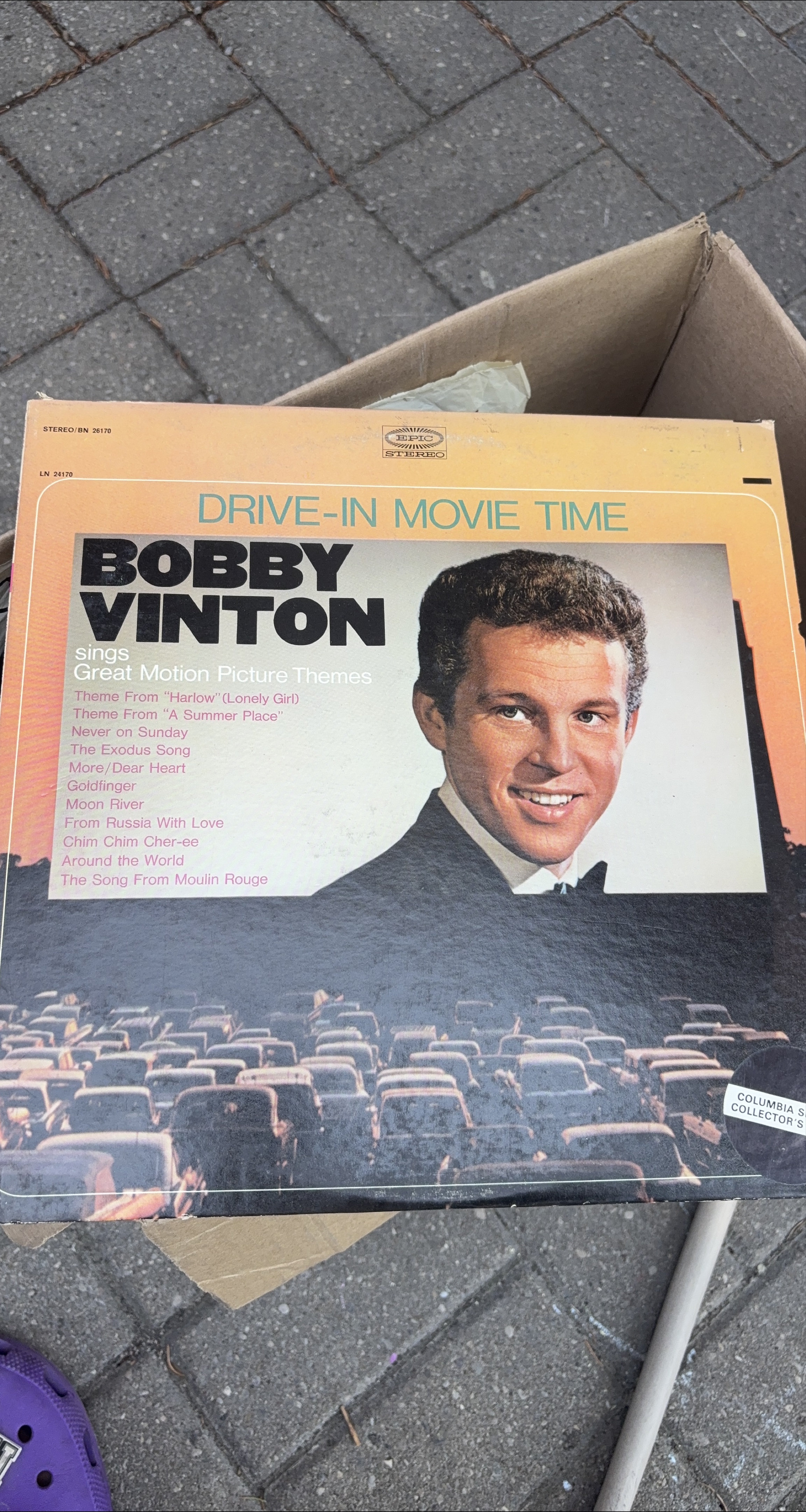 Bobby Vinton - Drive-In Movie Time Vinyl Record thumbnail