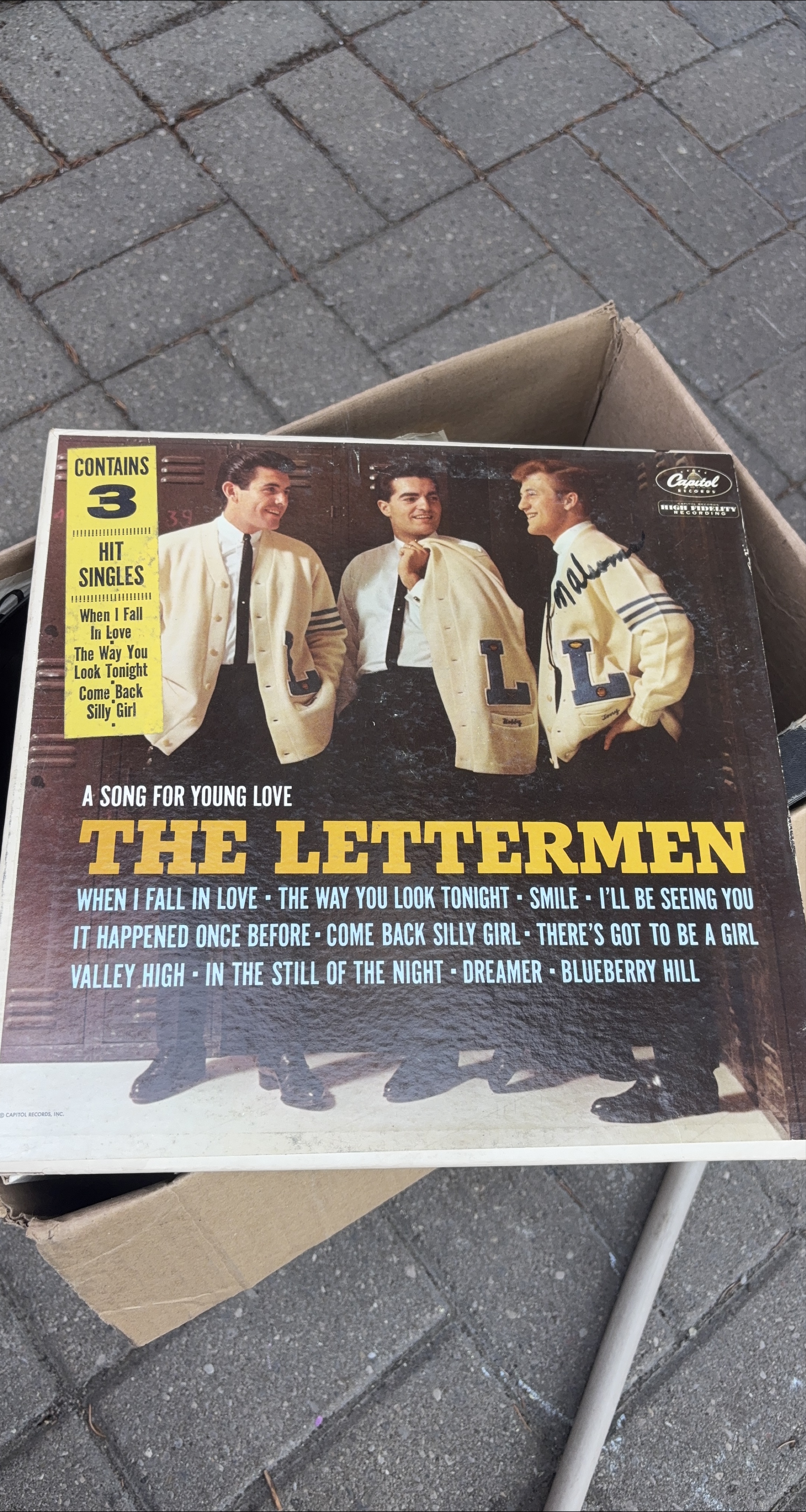 The Lettermen - A Song for Young Love Vinyl Record thumbnail