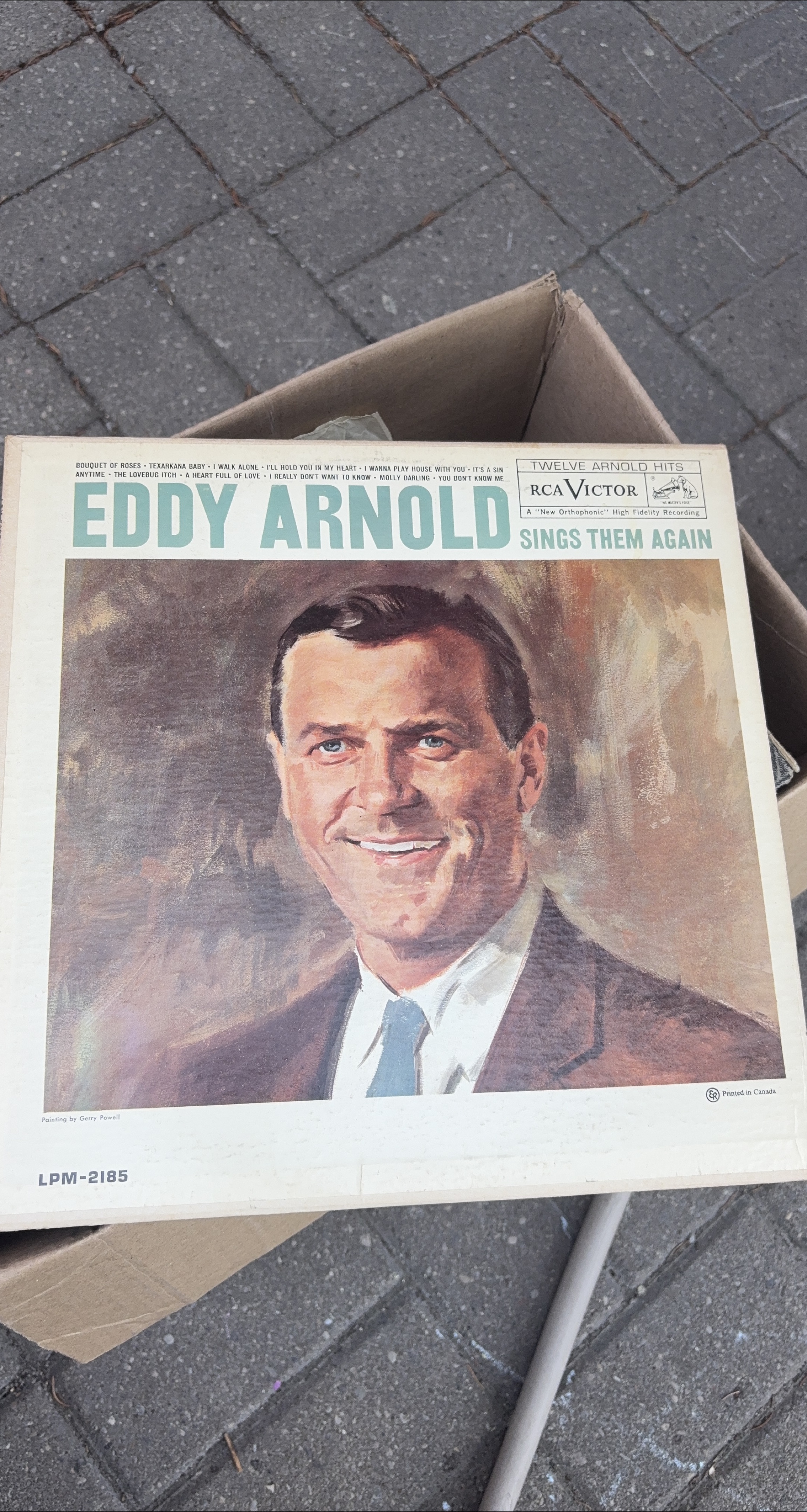 Eddy Arnold Sings Them Again Vinyl Record thumbnail