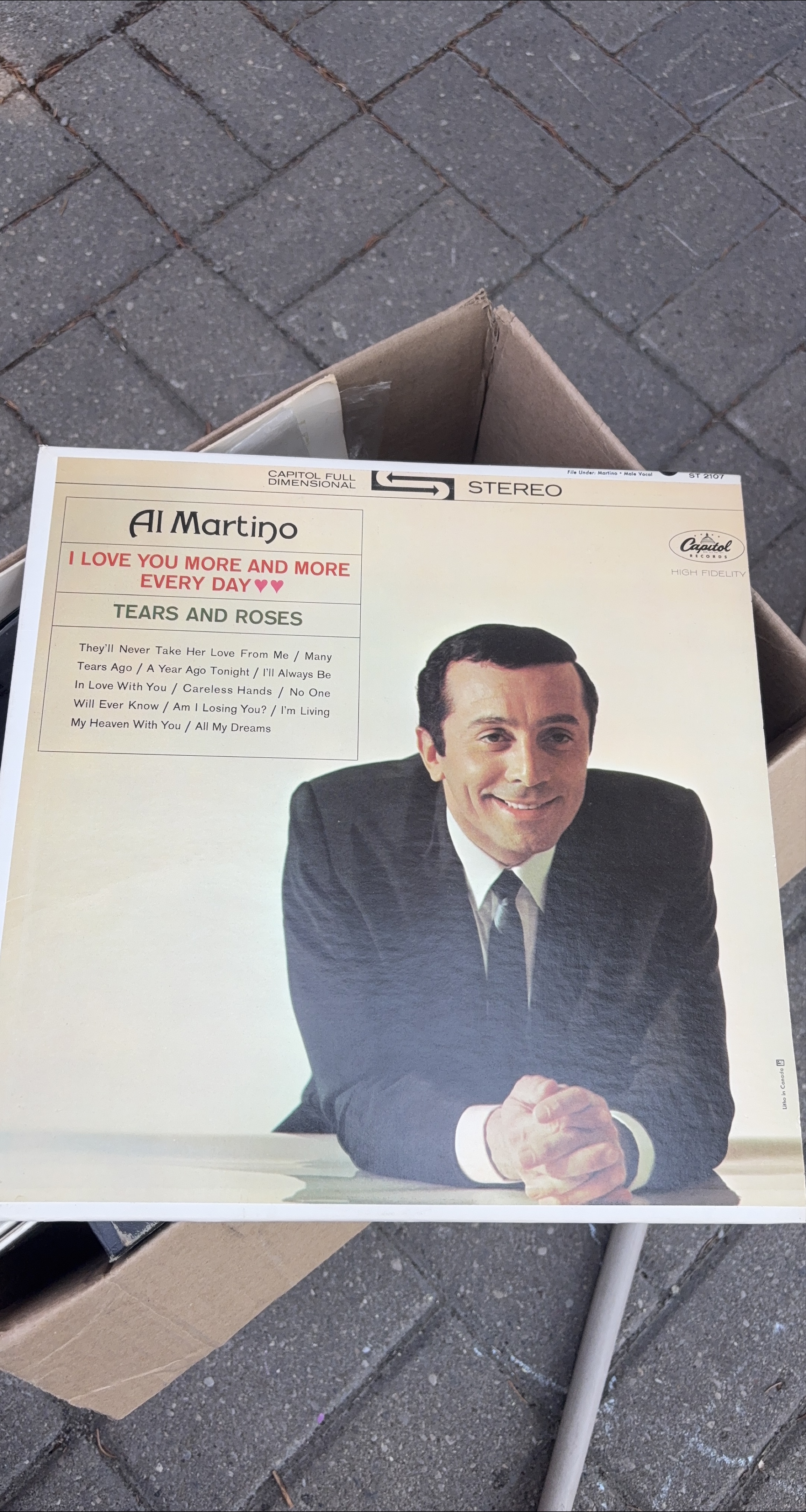 Al Martino - I Love You More Vinyl Record thumbnail