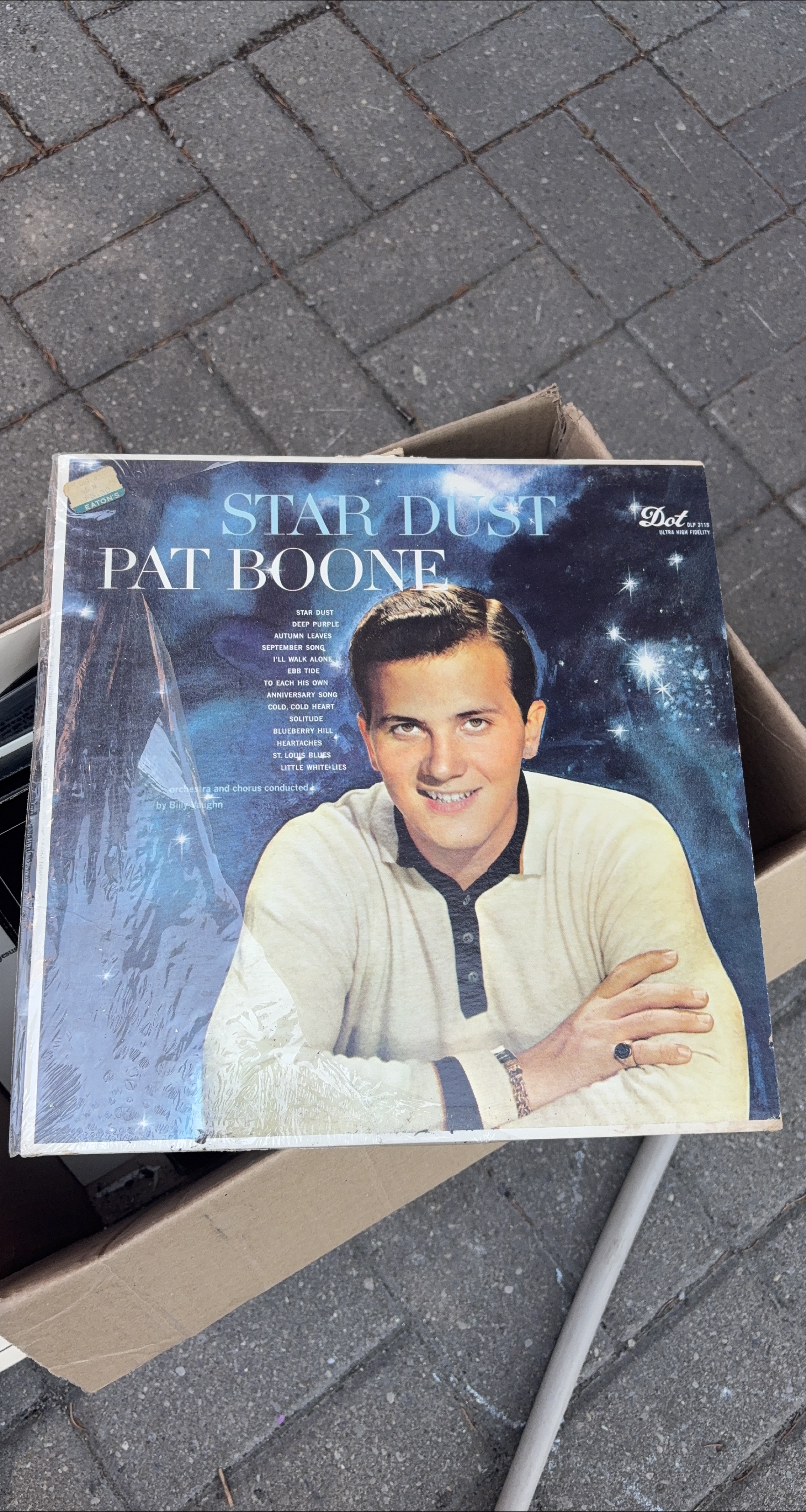 Pat Boone - Star Dust Vinyl Record thumbnail