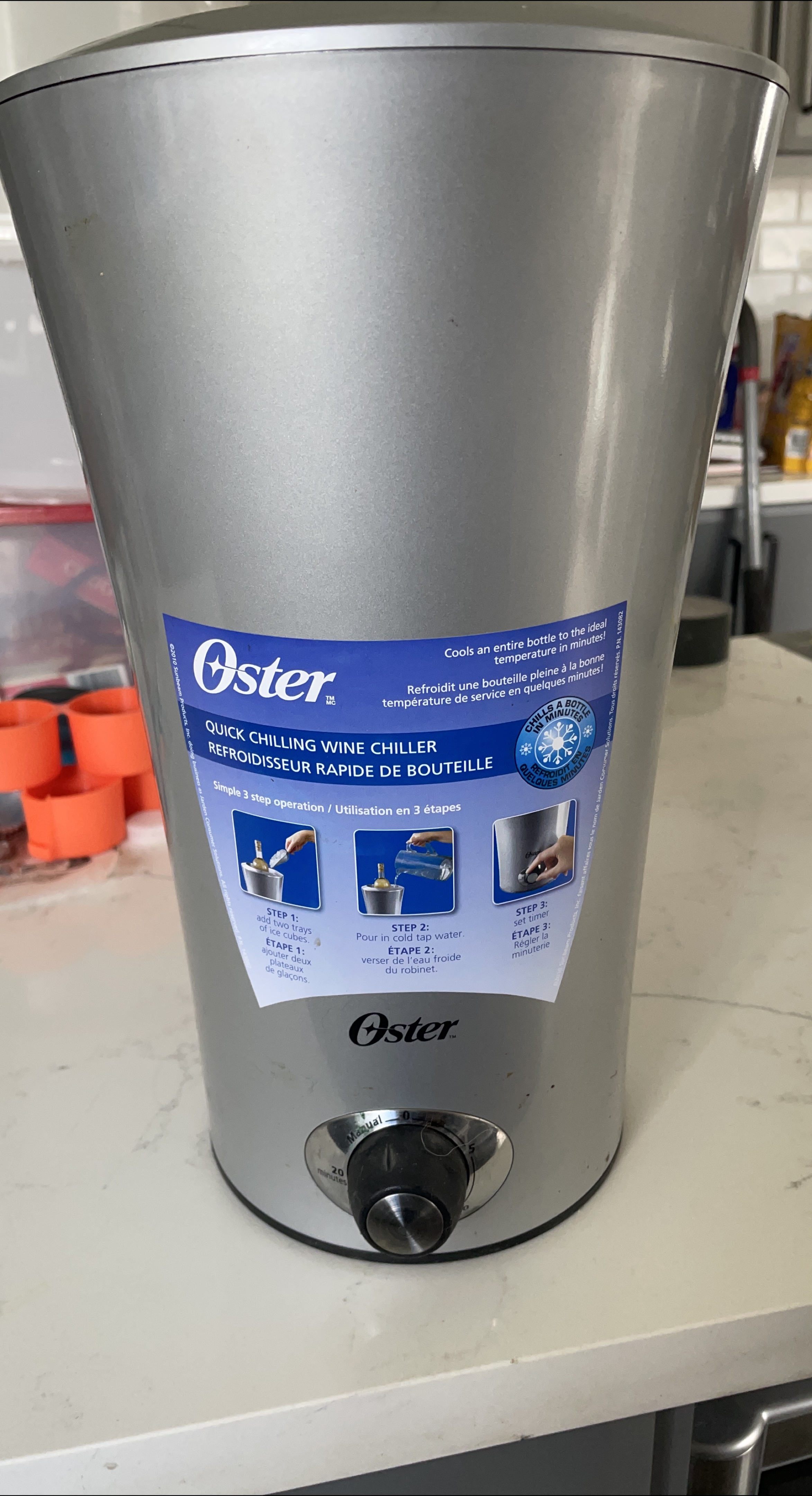 Oster Quick Chilling Wine Chiller thumbnail