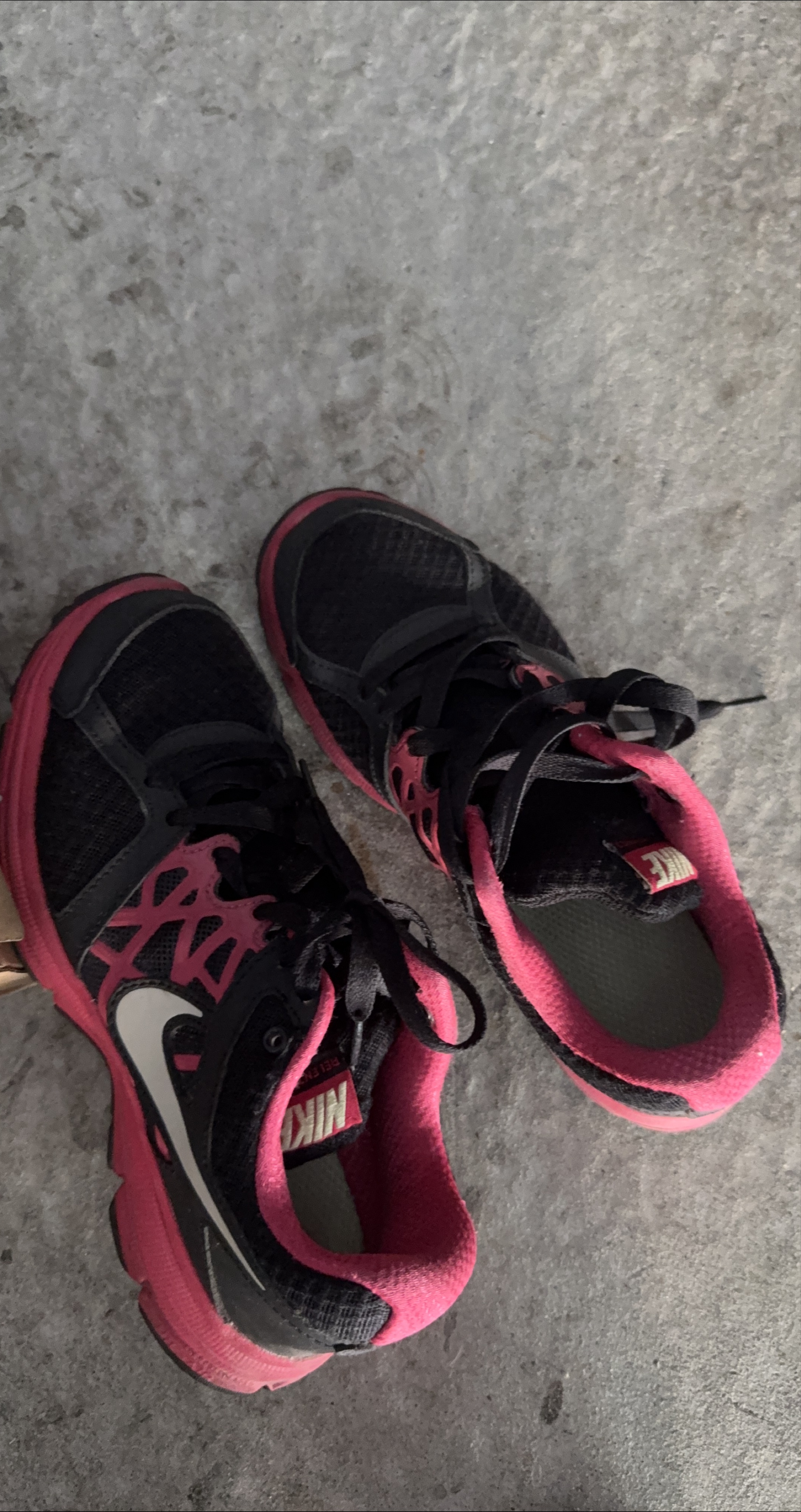 Nike Running Shoes - Black & Pink thumbnail