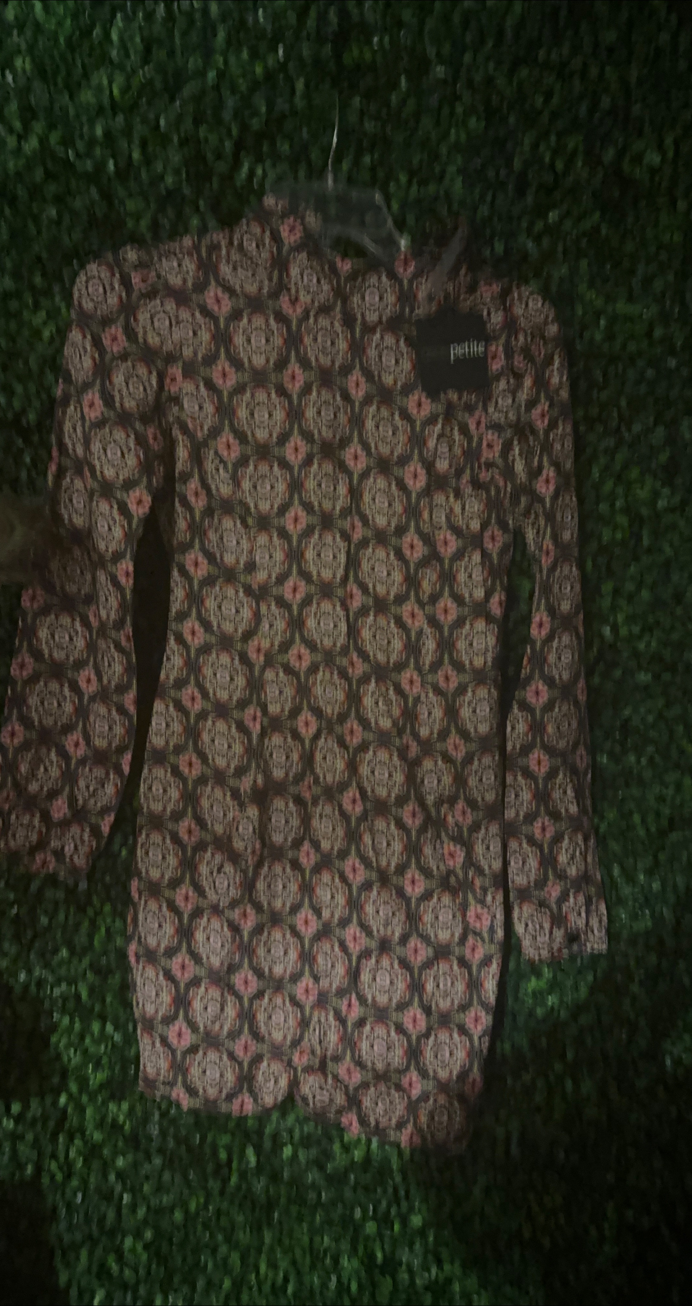 ASOS Petite Patterned Mini Dress