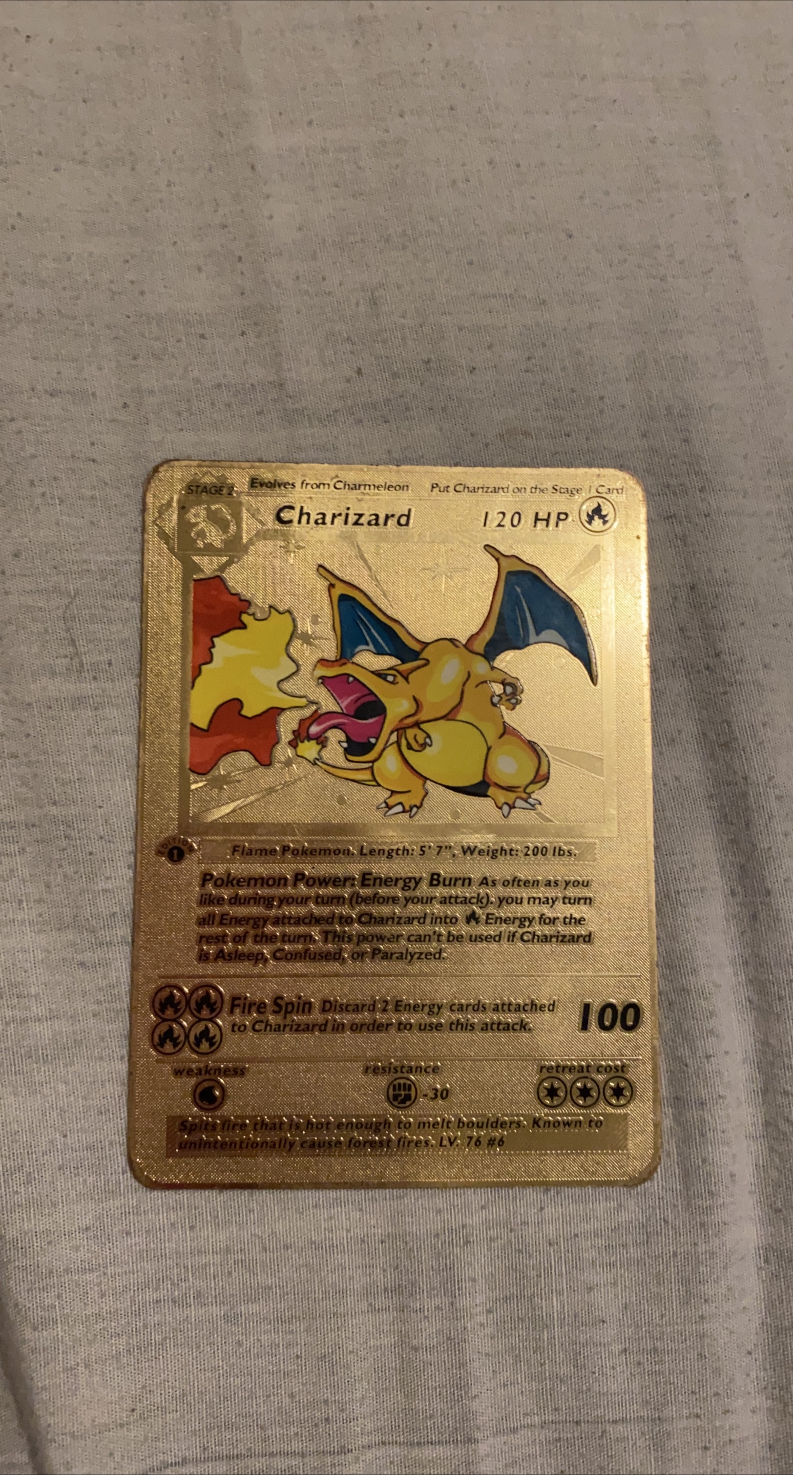 Charizard Pokemon Card