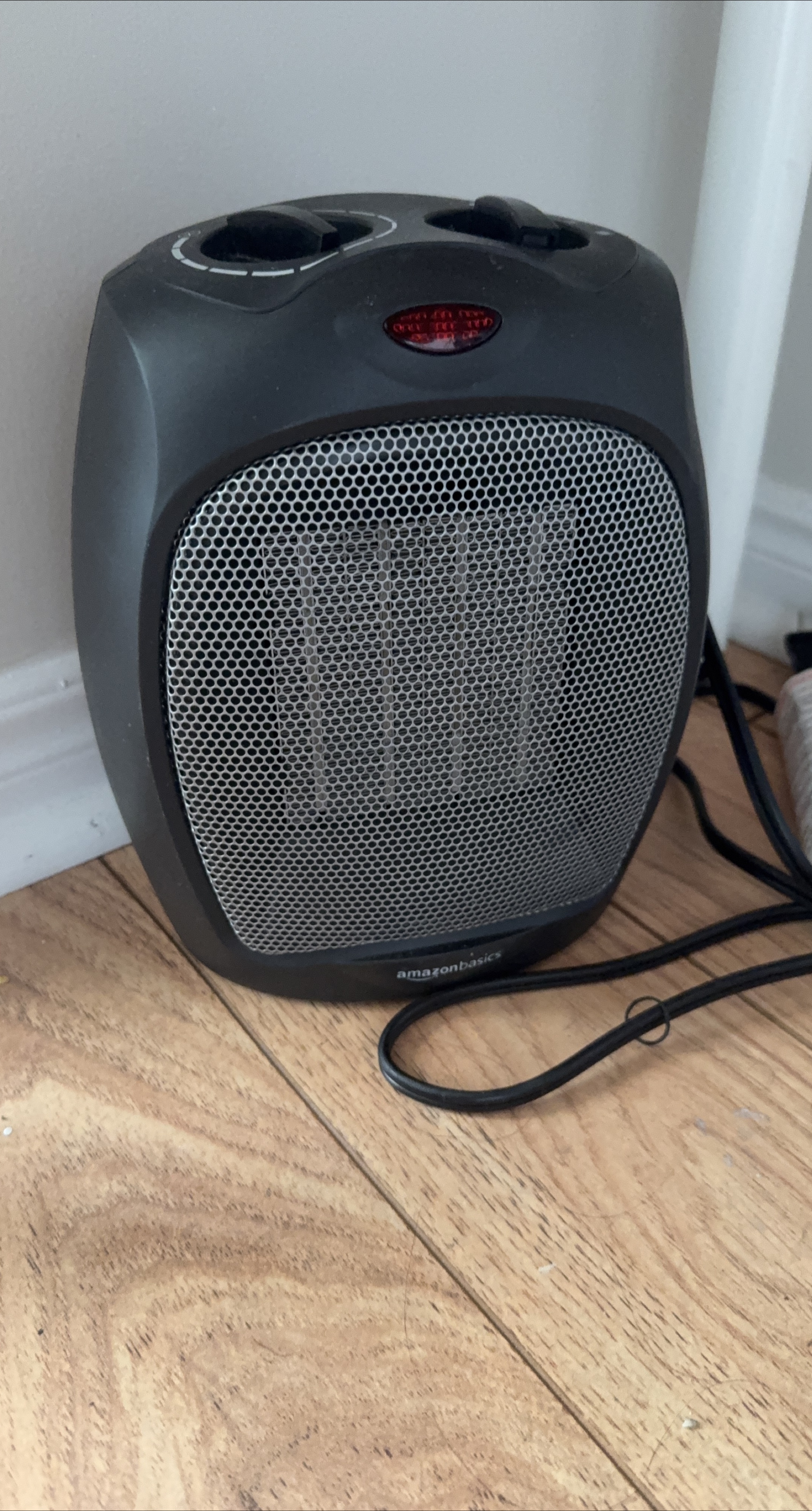 AmazonBasics Space Heater - Black thumbnail