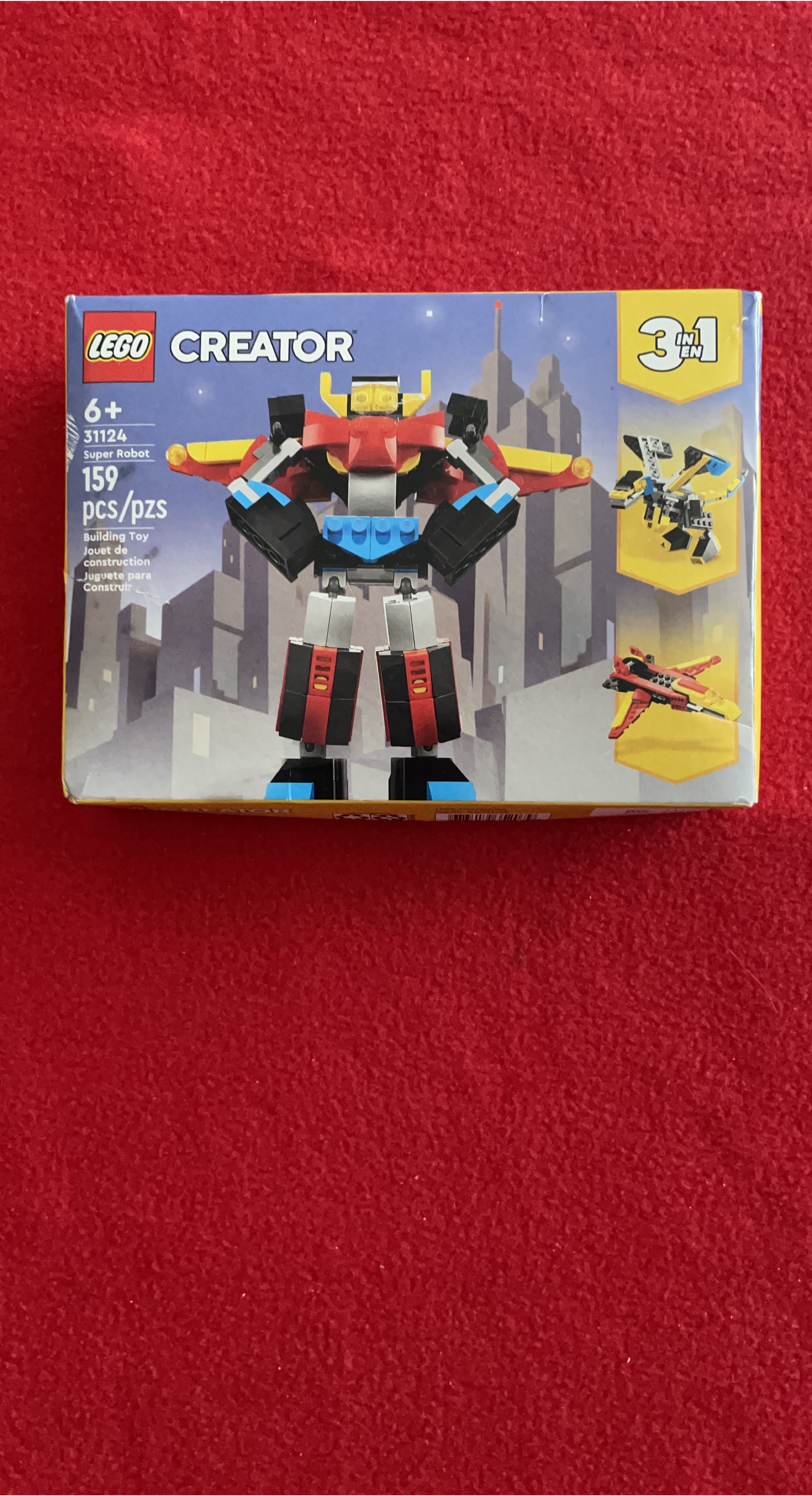 LEGO Creator 31124 Super Robot 3-in-1 thumbnail