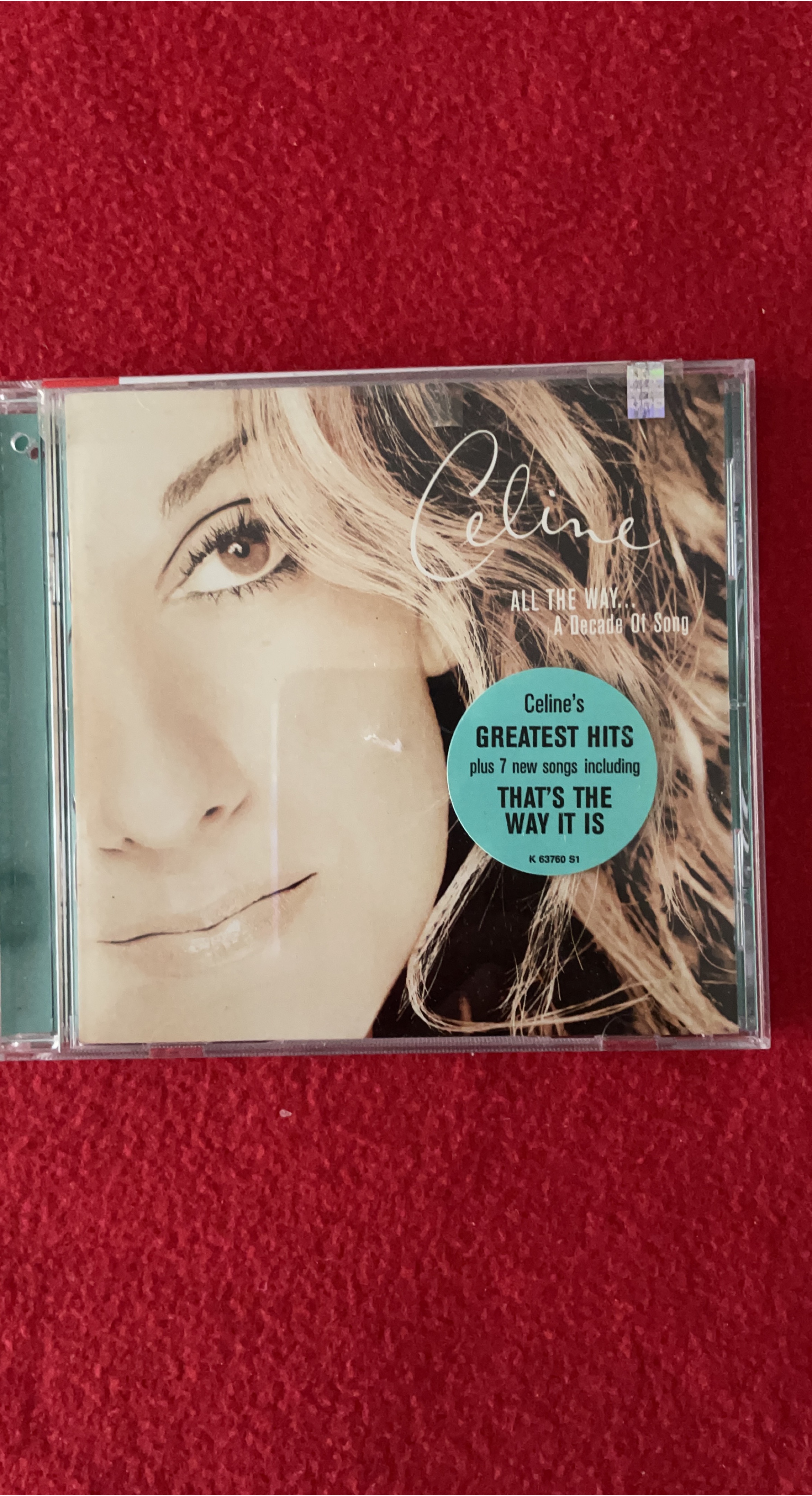 Celine Dion - All The Way... A Decade Of Song CD thumbnail