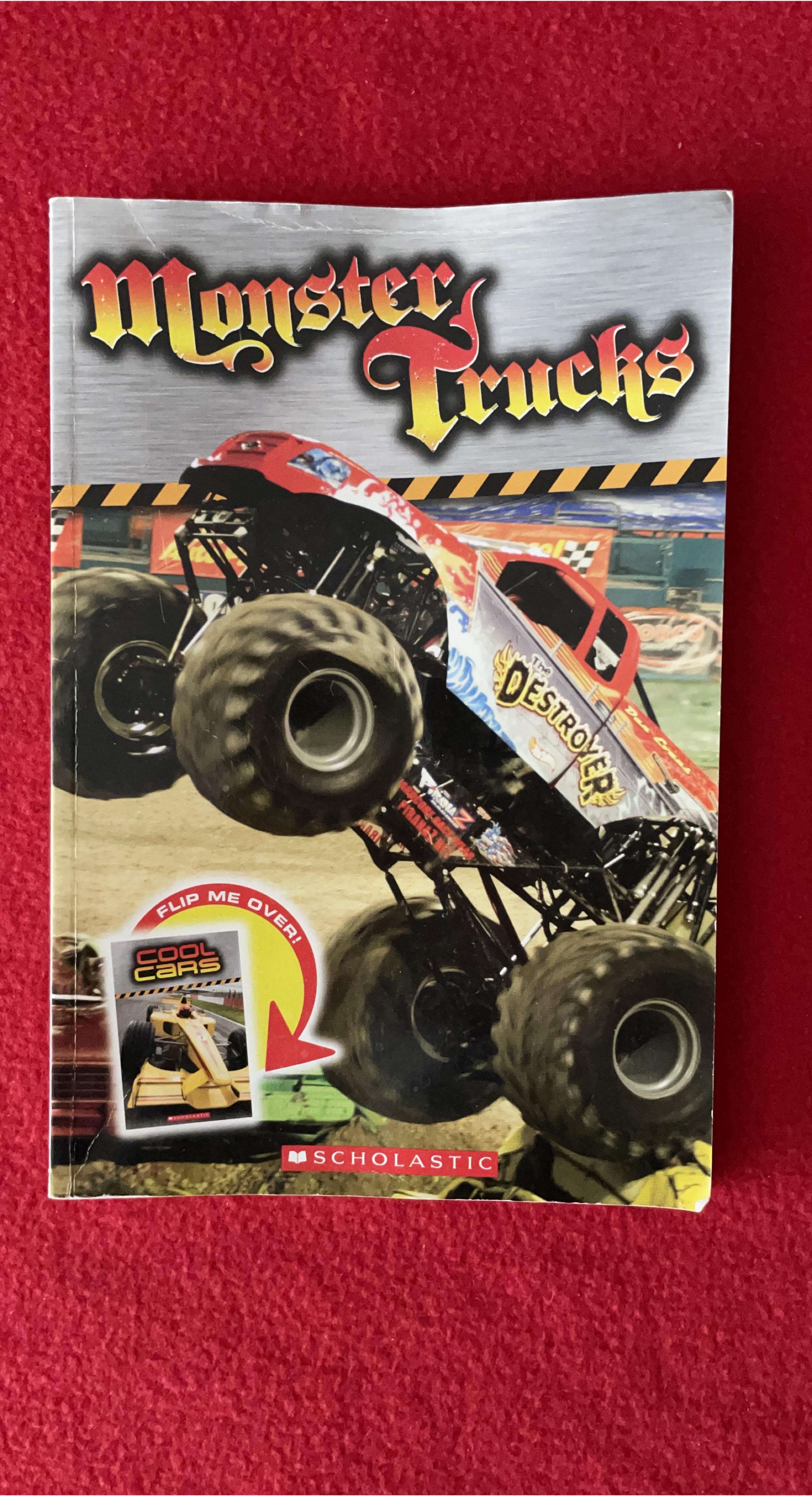 Monster Trucks Scholastic Book thumbnail