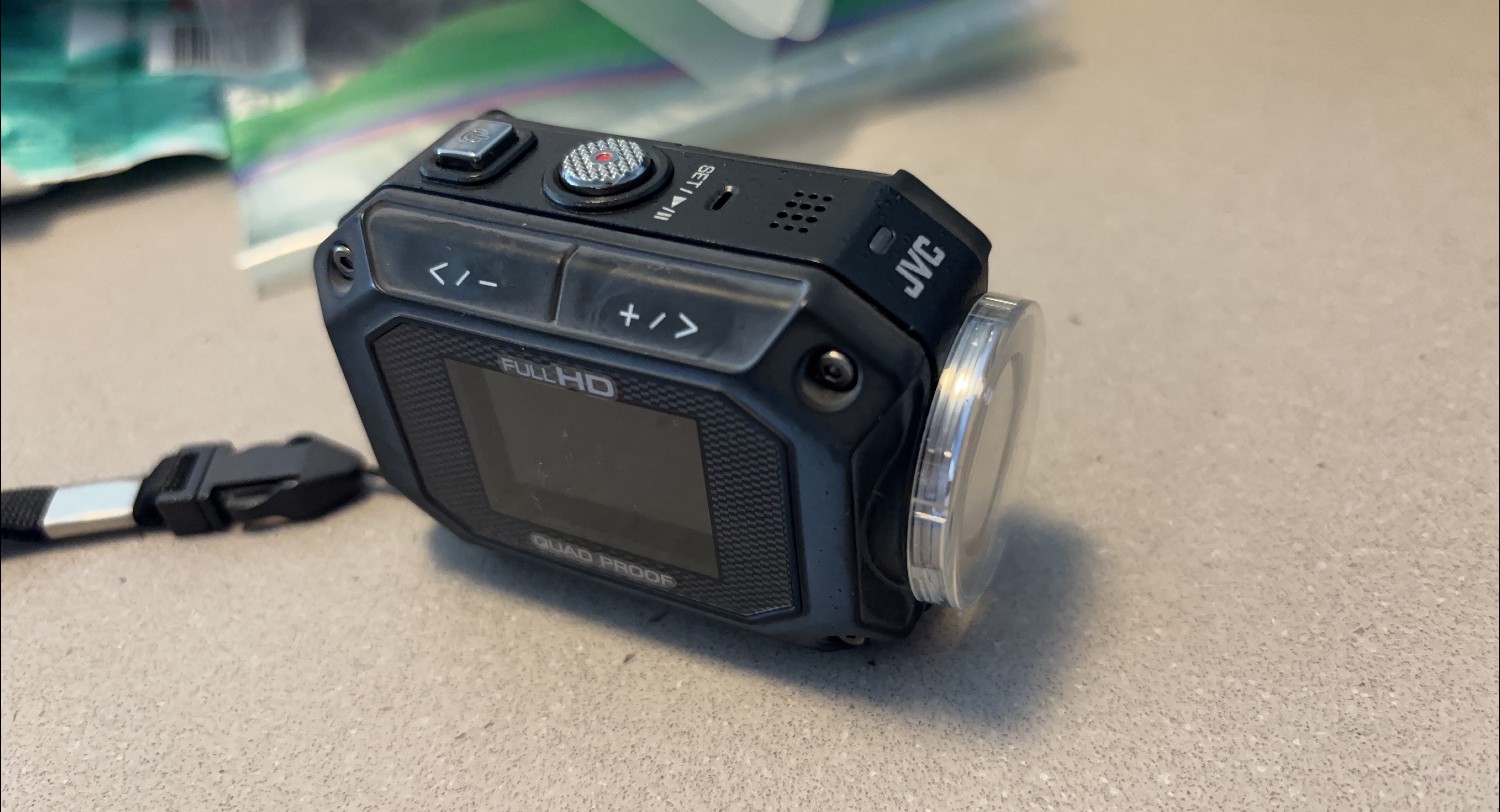 JVC GC-XA1BU Action Camera - Full HD thumbnail