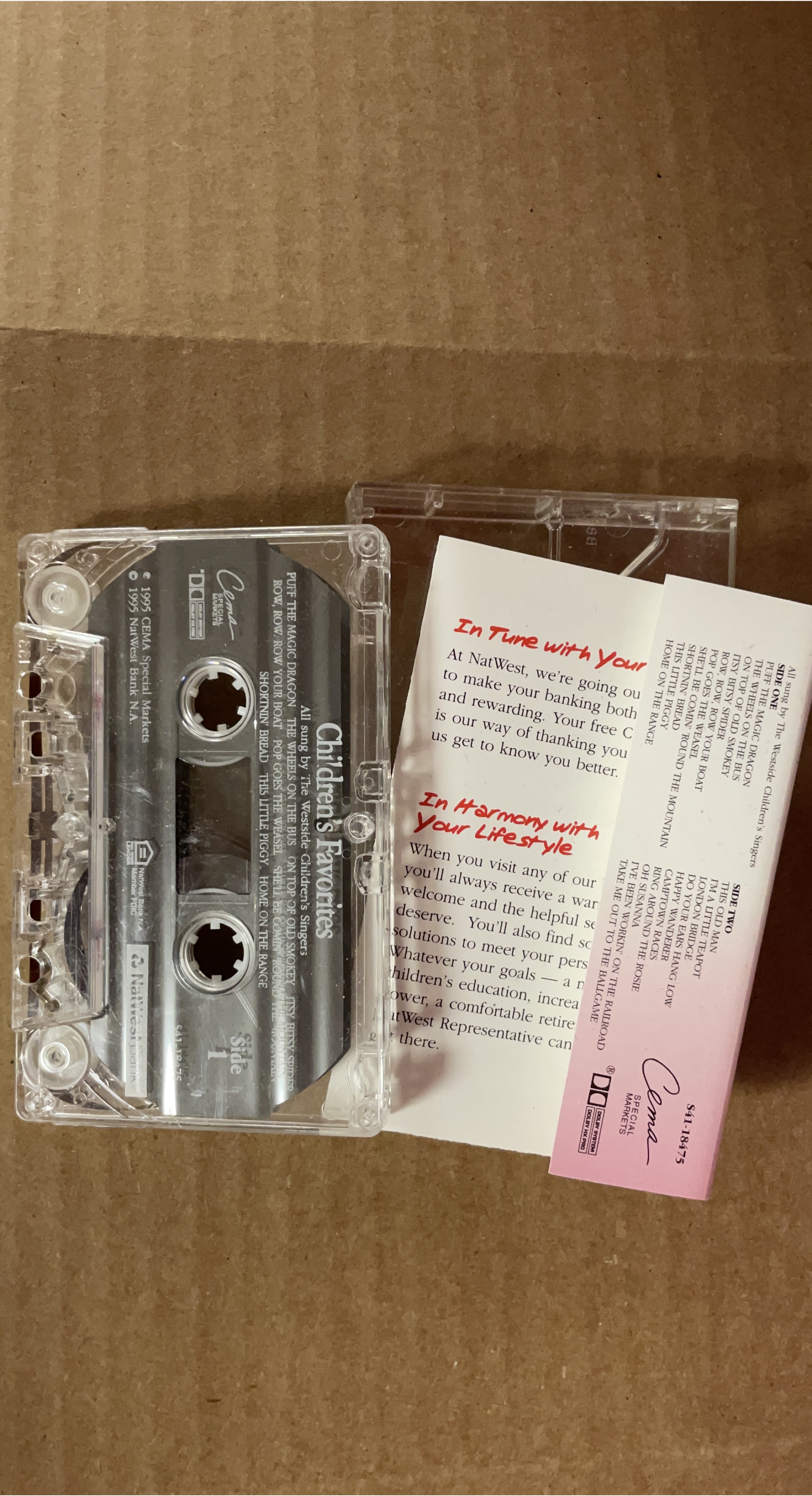 Children's Favorites Cassette Tape thumbnail