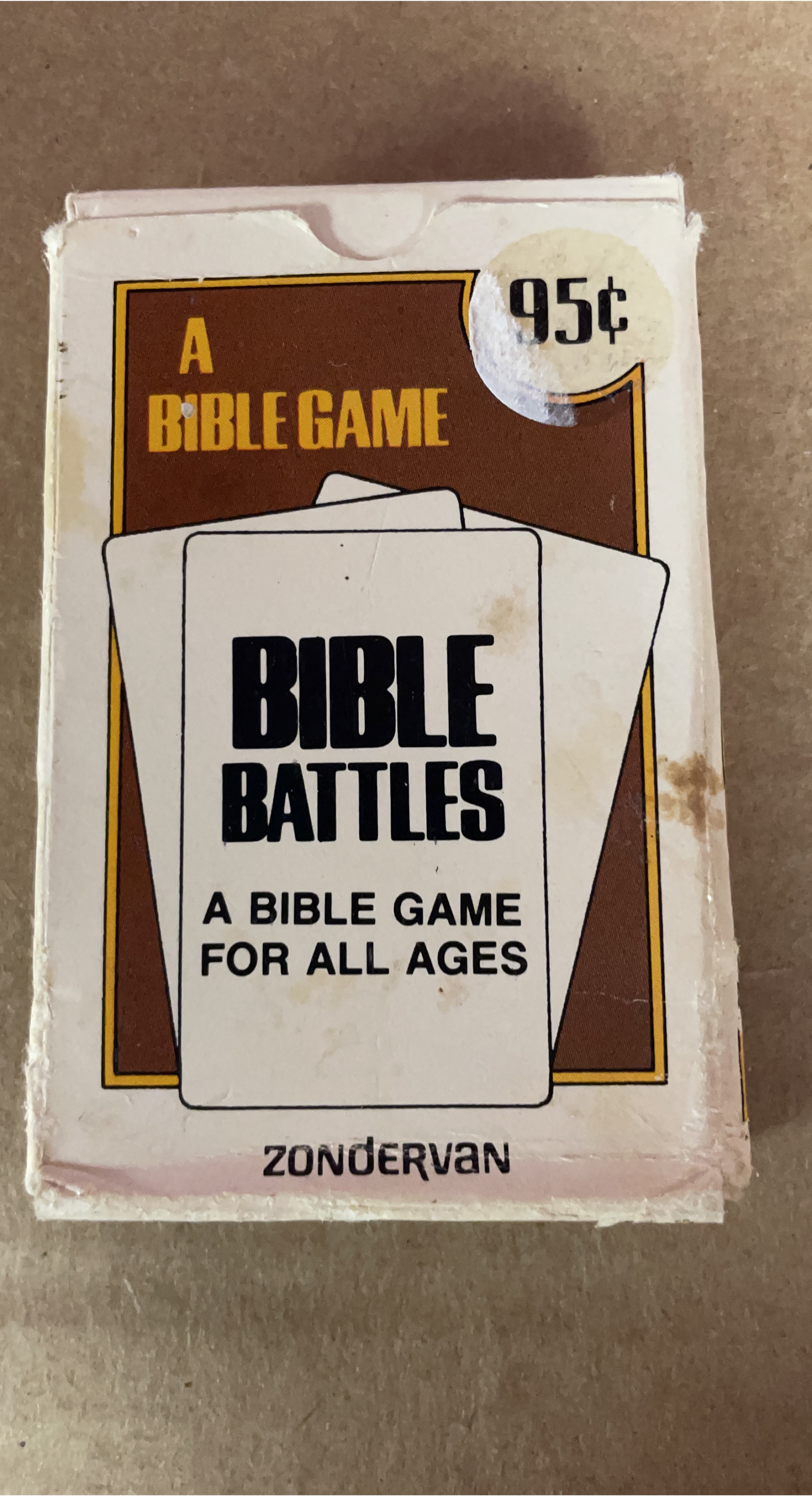 Bible Battles Game by Zondervan thumbnail