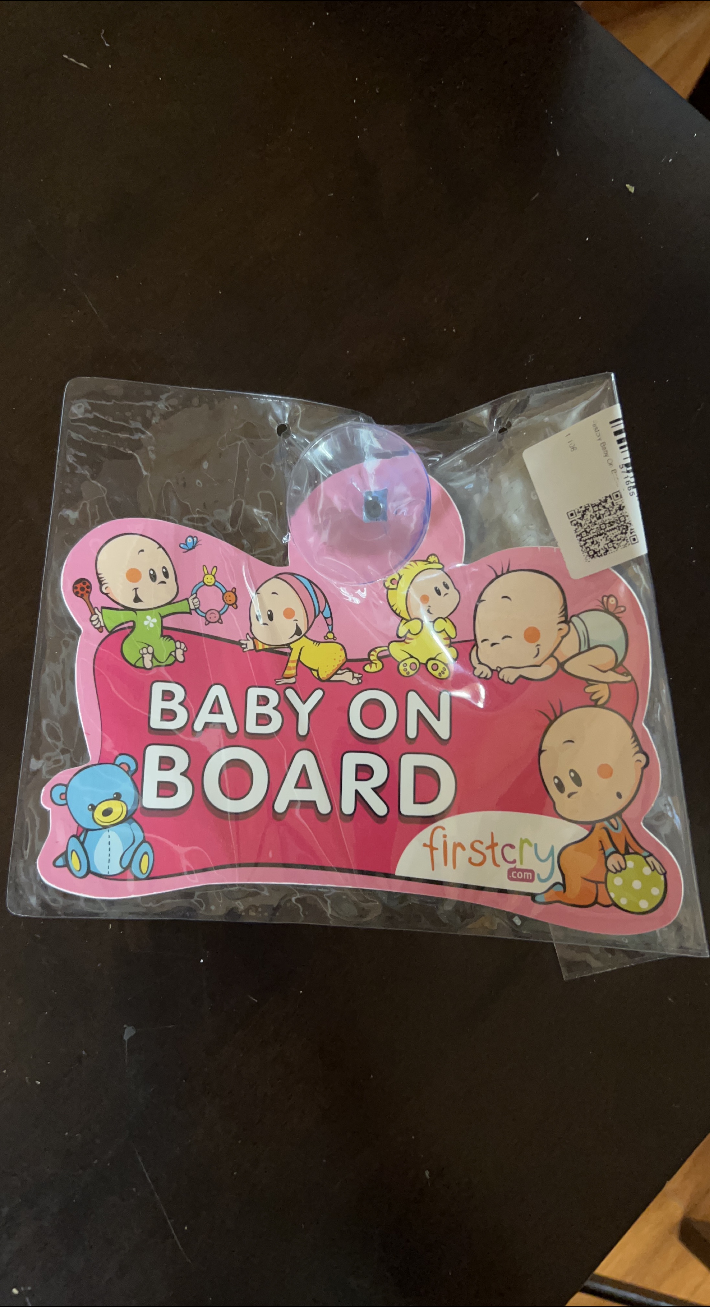 Firstcry Baby on Board Sign - New in Package thumbnail
