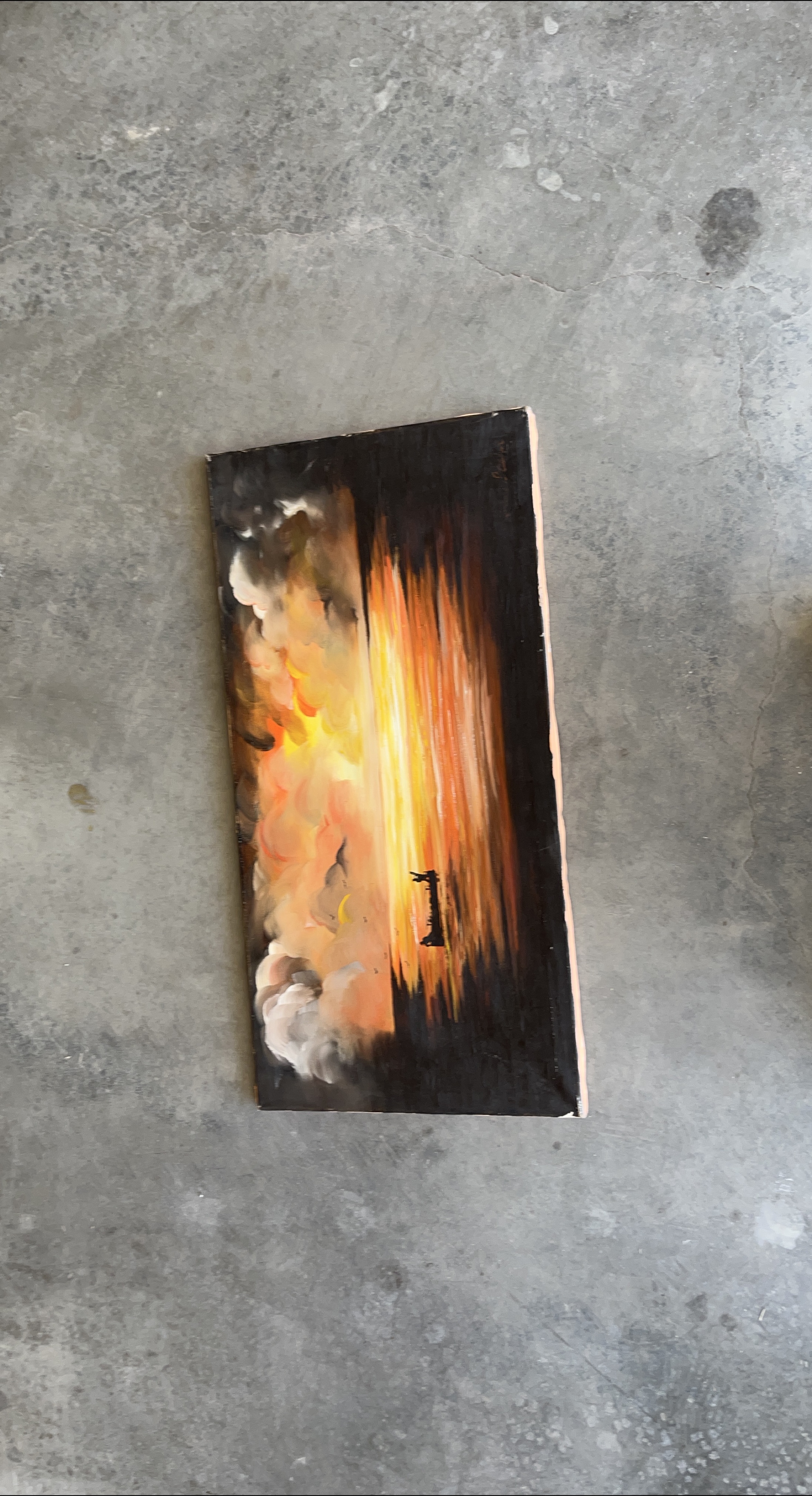 Painting - sunset