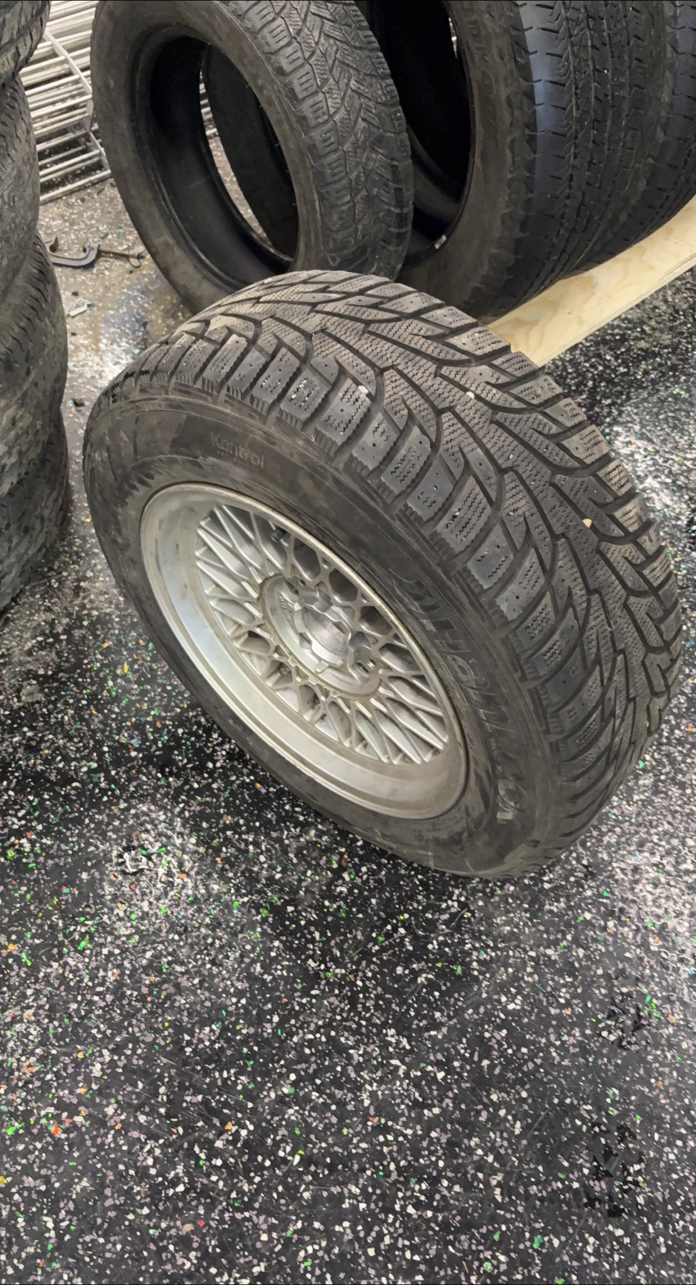 Hankook Winter Tire on Rim thumbnail