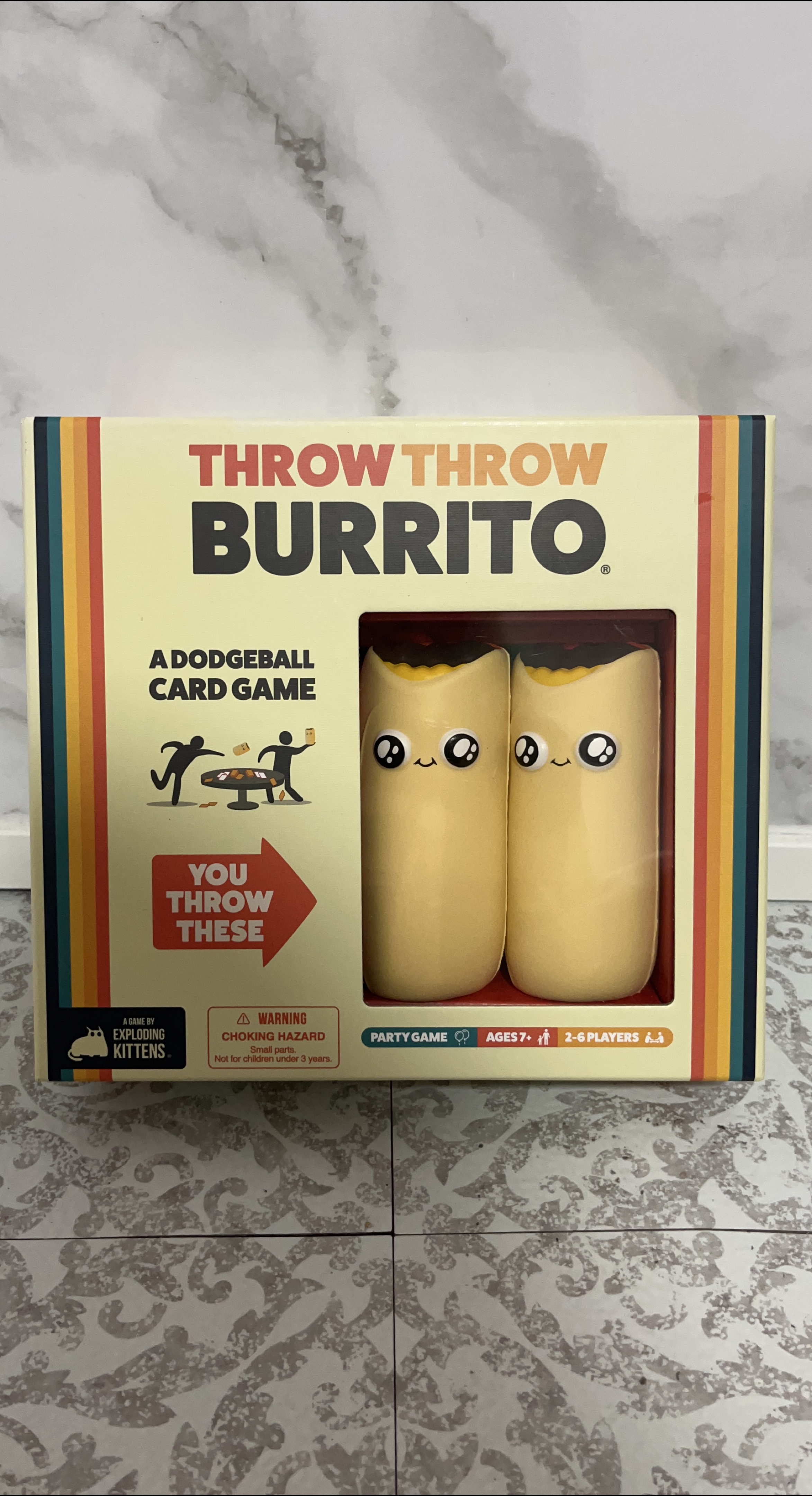Throw Throw Burrito Dodgeball Card Game thumbnail