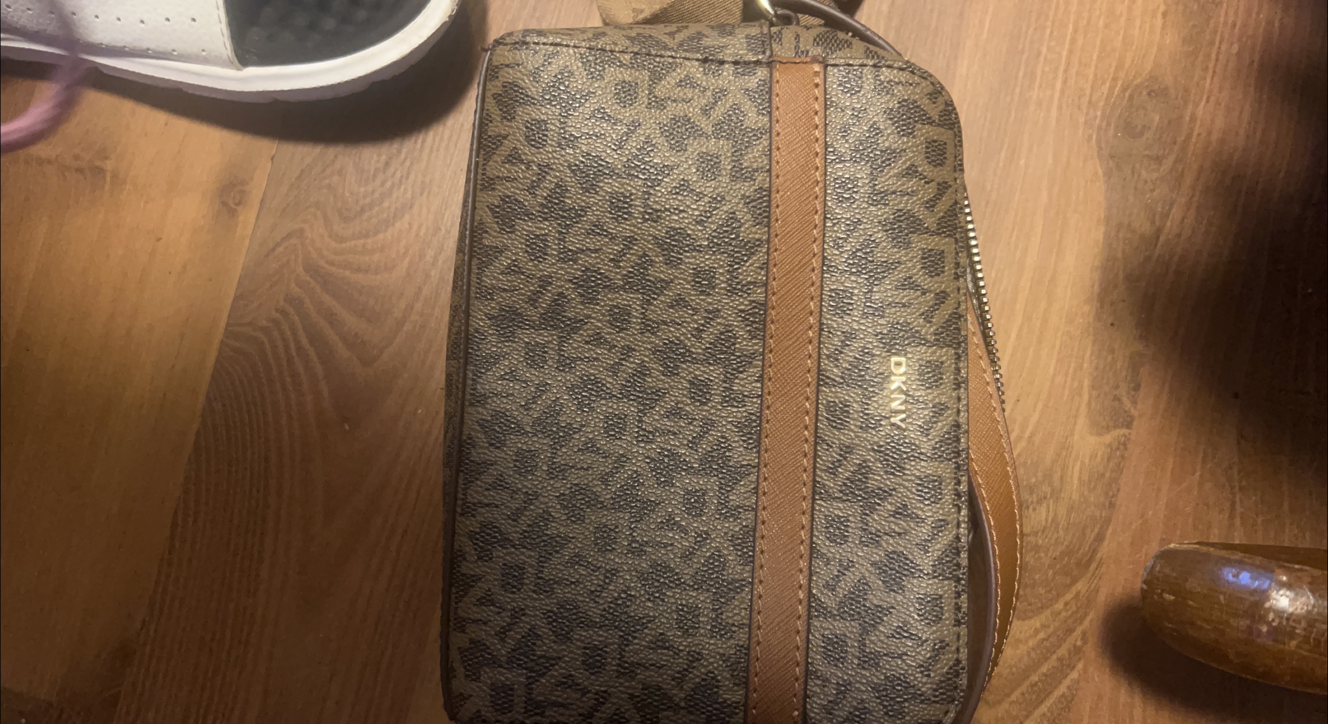DKNY Signature Print Crossbody Bag