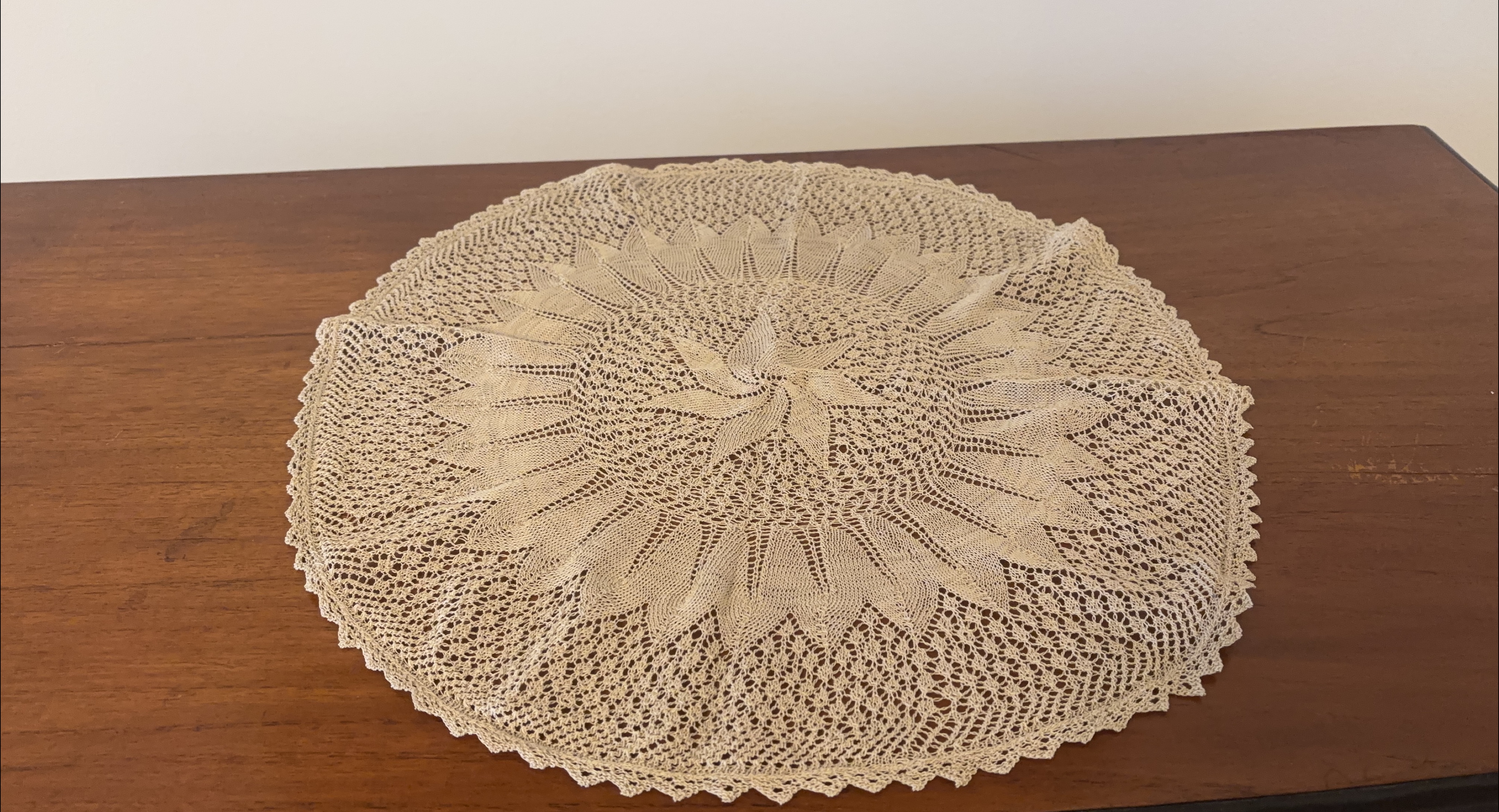 Handmade Crochet Doily thumbnail