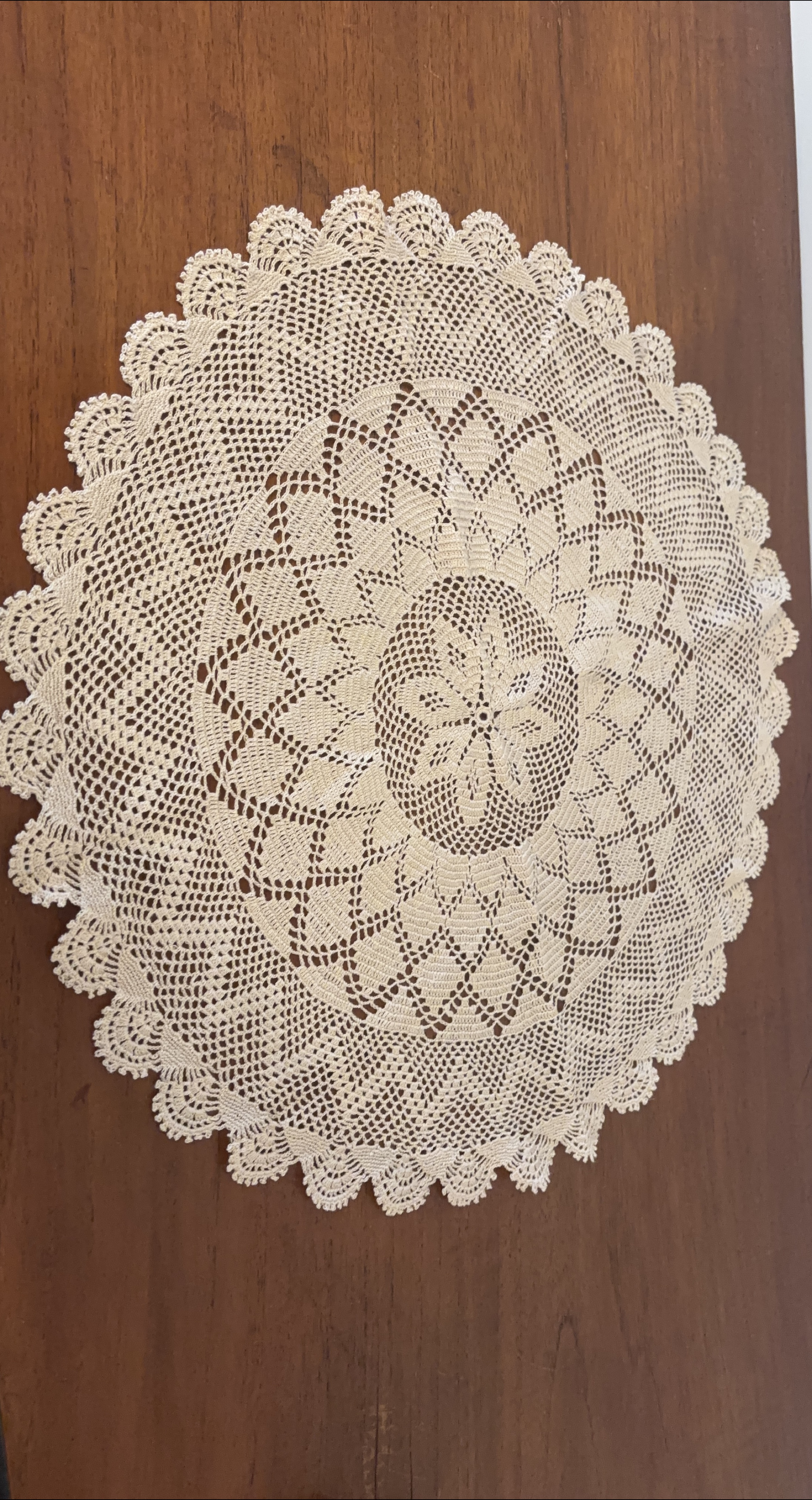 Handmade Crochet Doily thumbnail