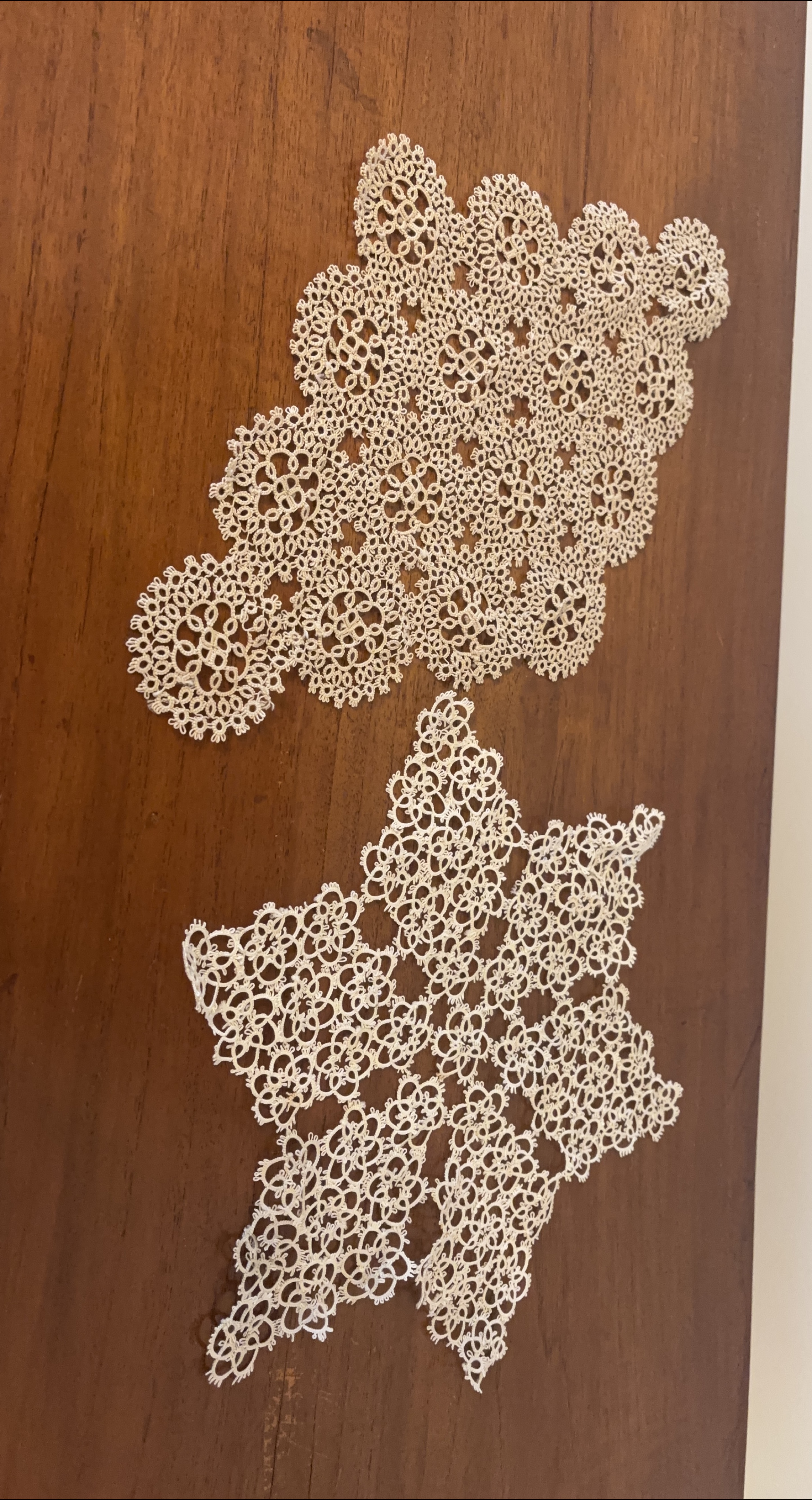 Handmade Crochet Lace Doilies - Set of 2 thumbnail