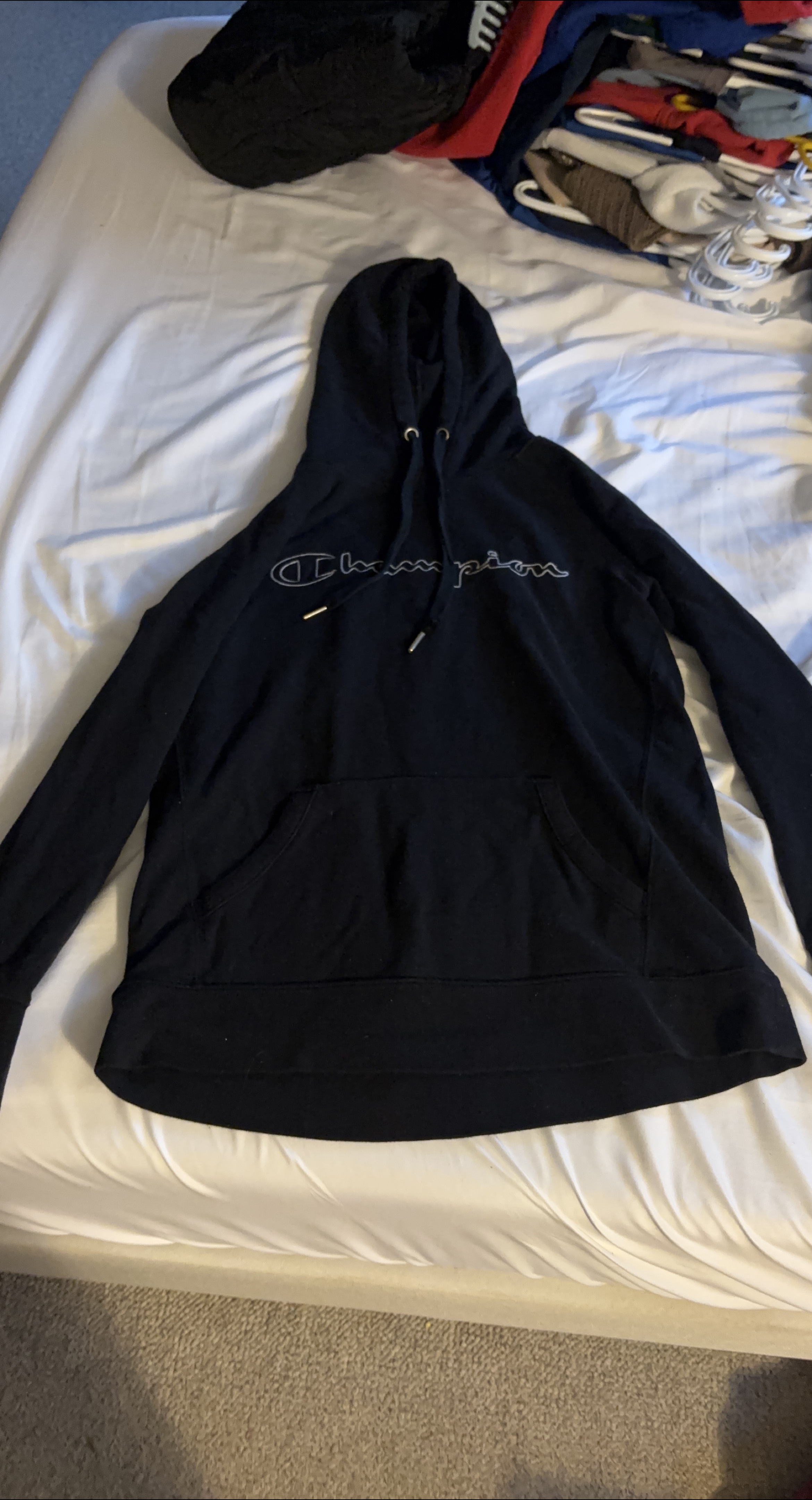 Champion Black Hoodie thumbnail
