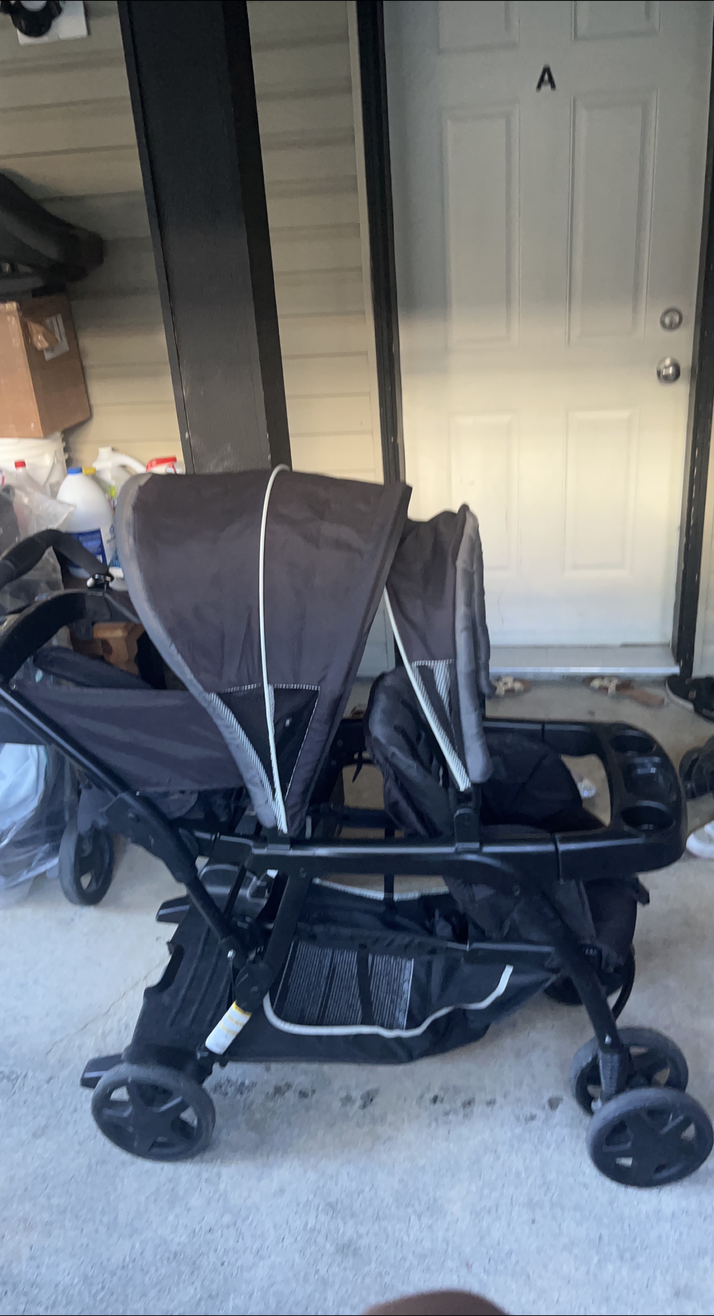 Double Stroller - Black thumbnail