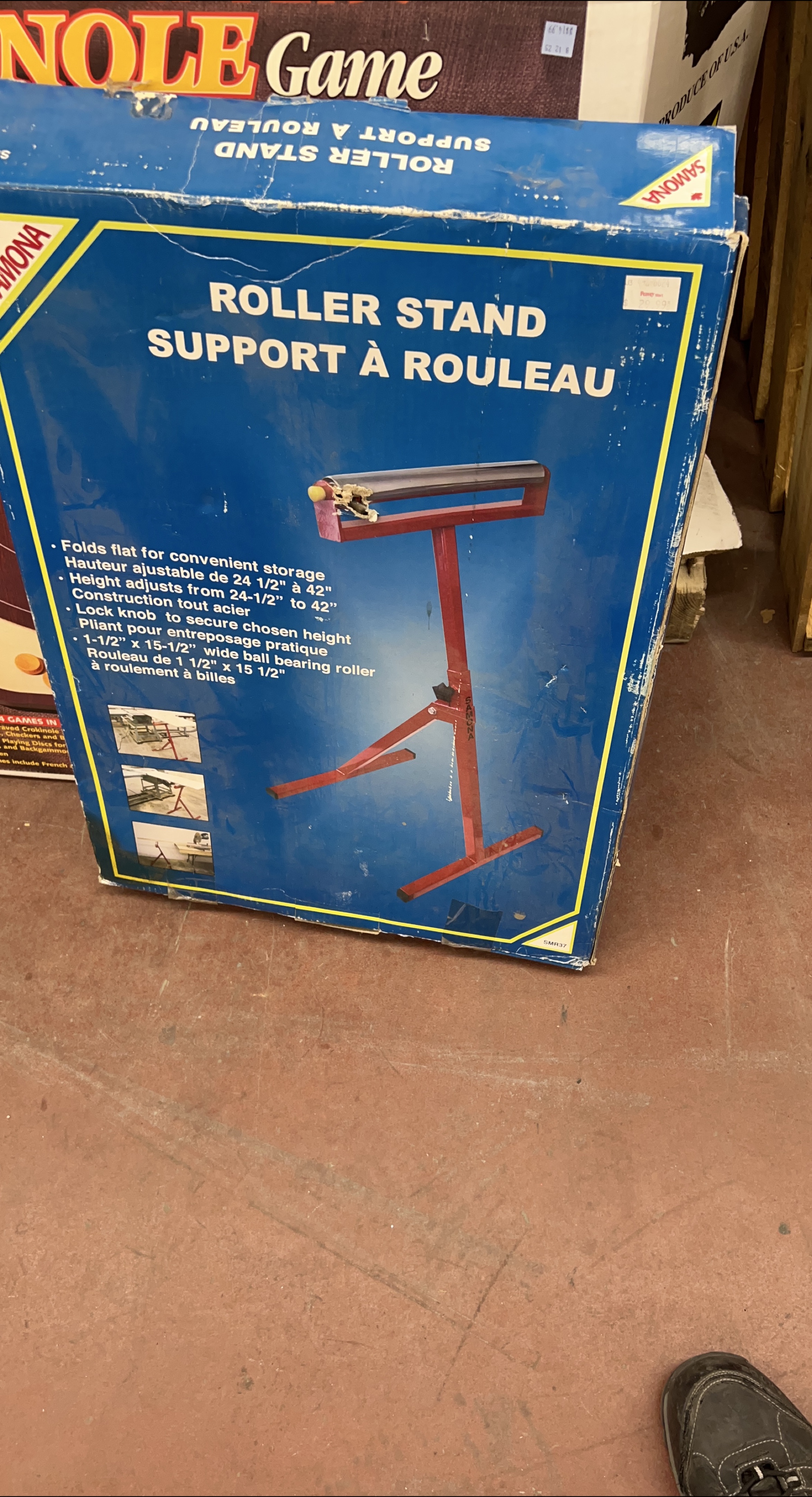 Samona Roller Stand Support