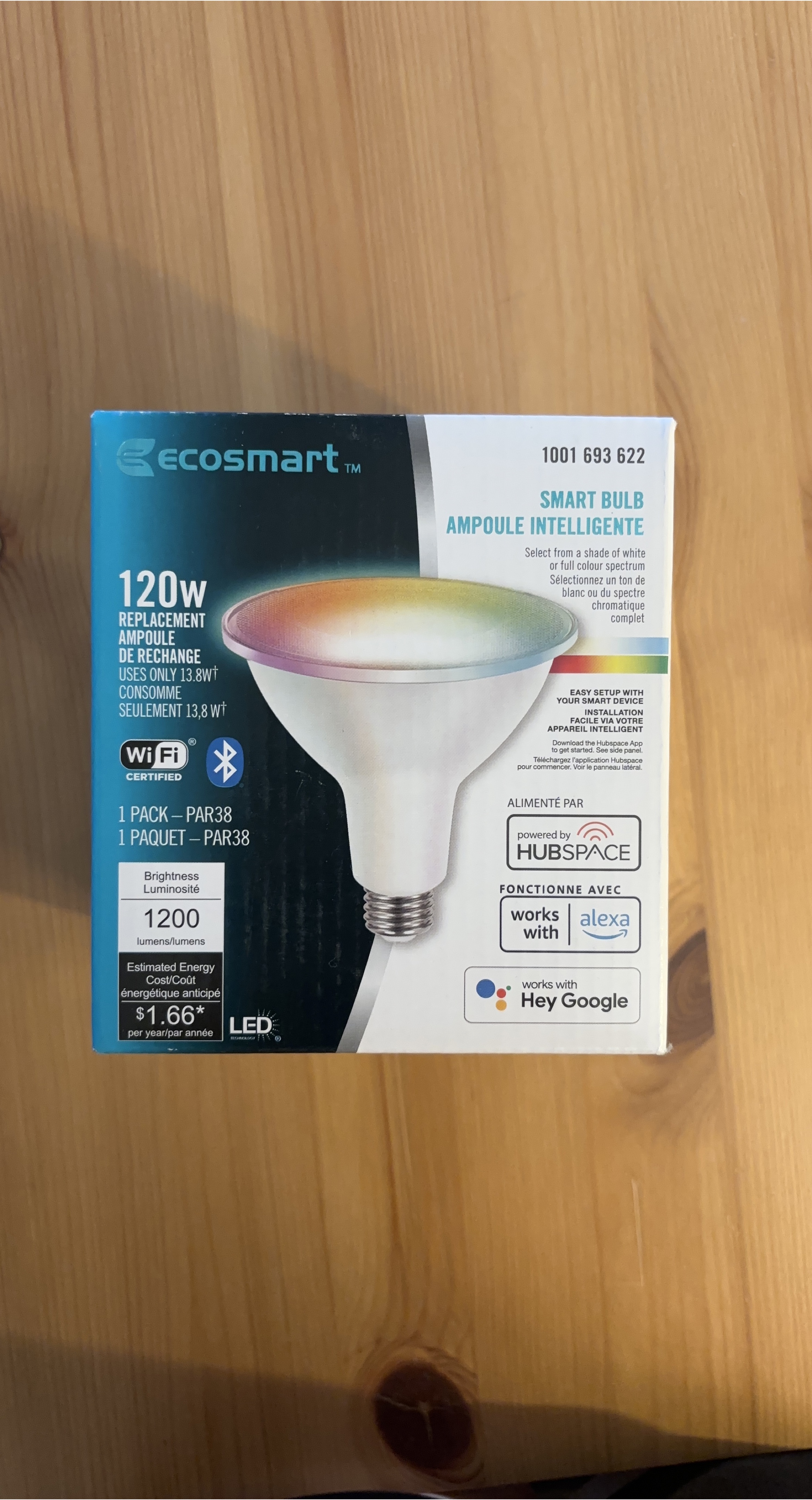Ecosmart 120W Smart Bulb - New thumbnail