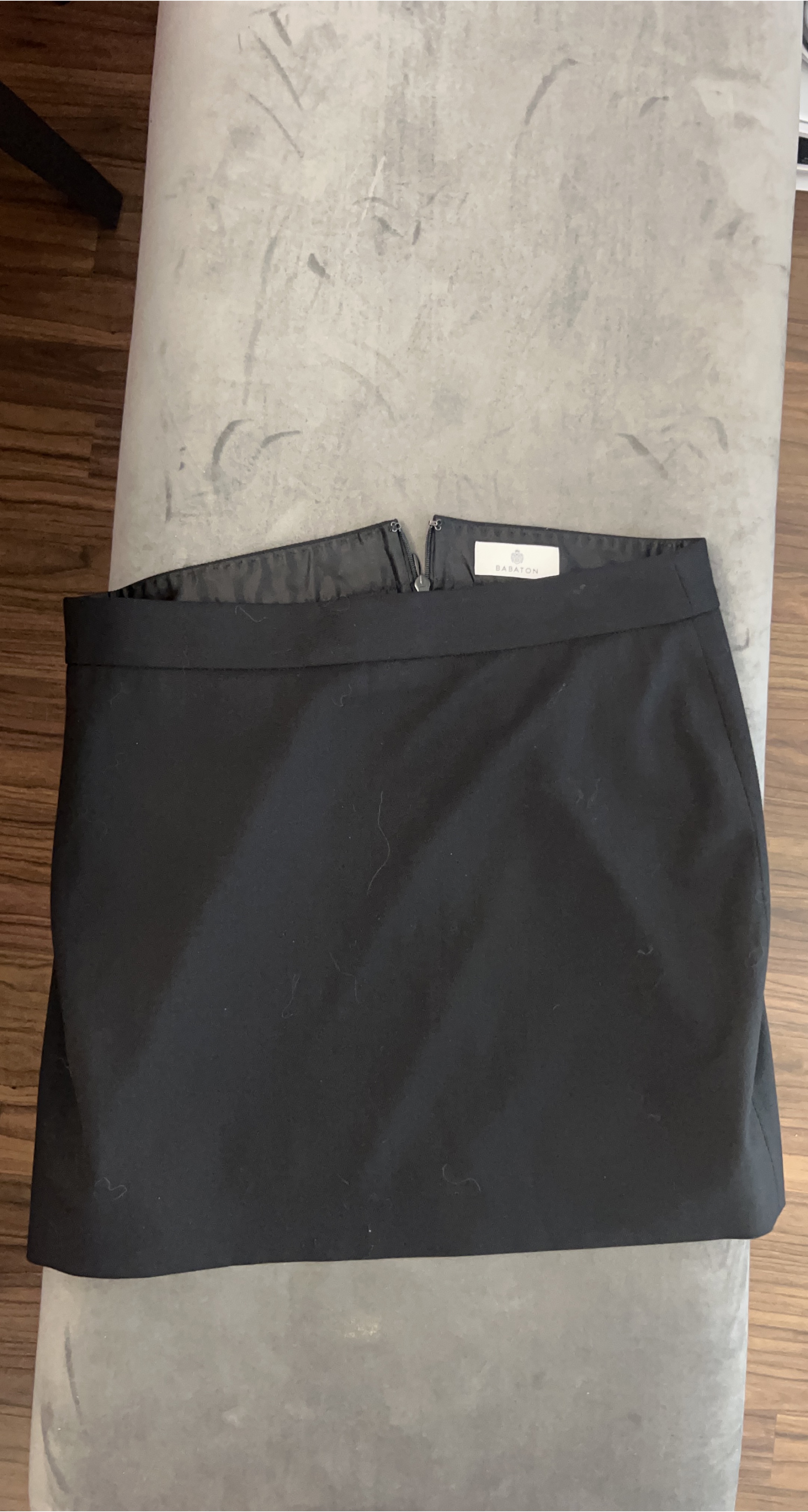 Babaton Black Mini Skirt