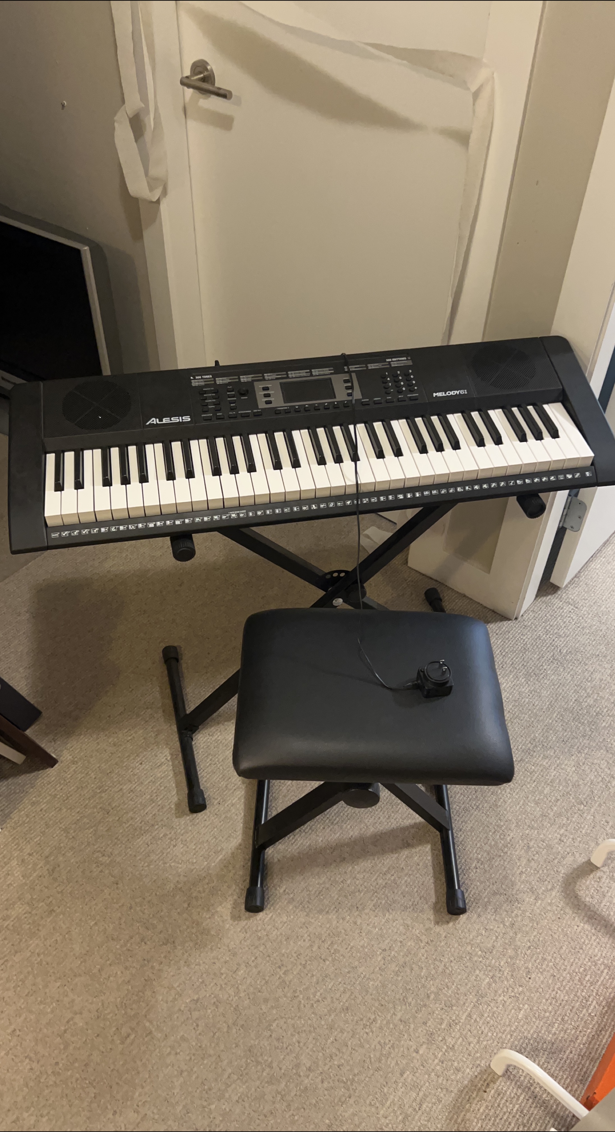 Alesis Melody 61 Keyboard with Stand & Bench thumbnail
