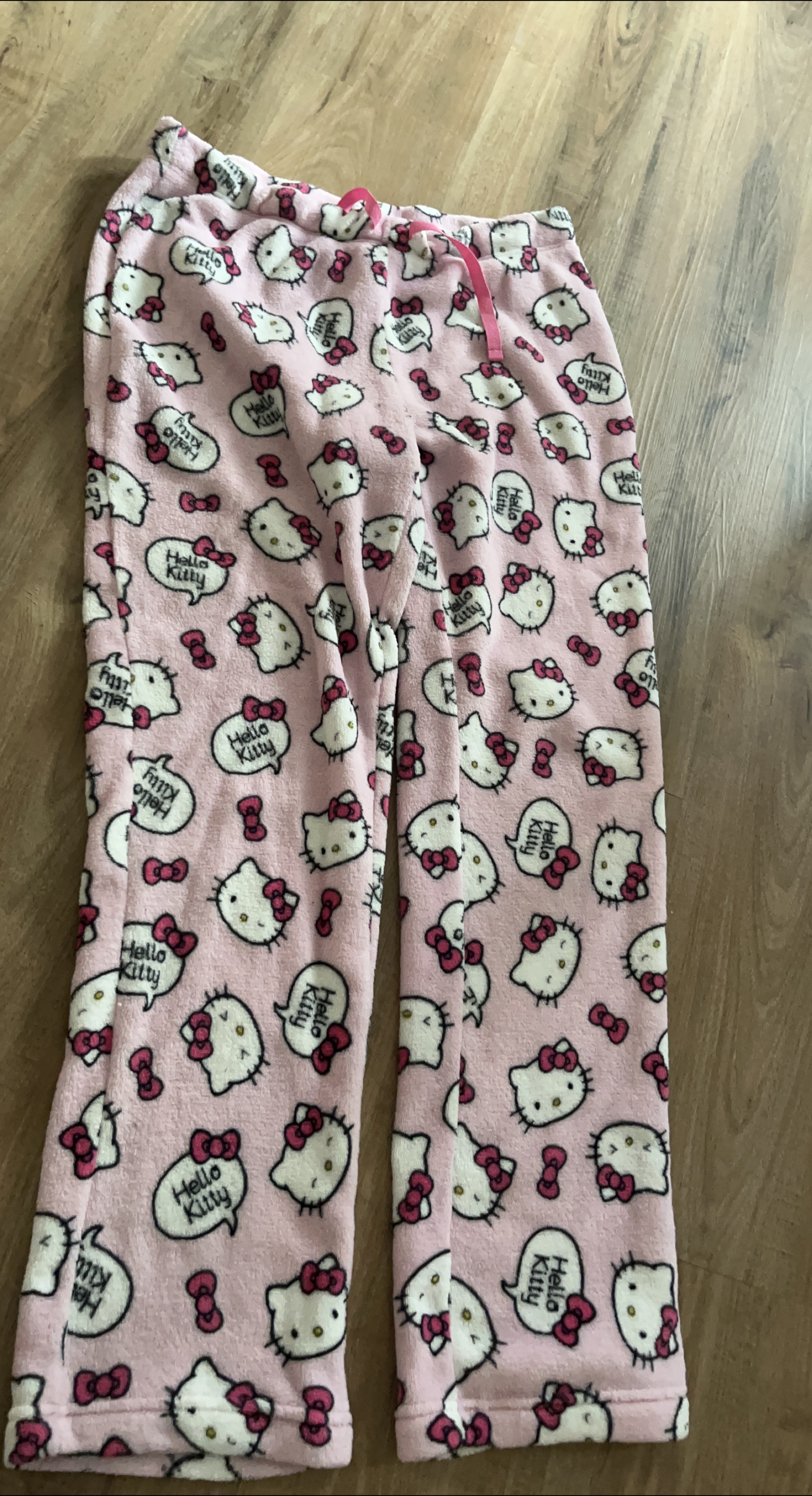 Hello Kitty Pink Fleece Pajama Pants thumbnail