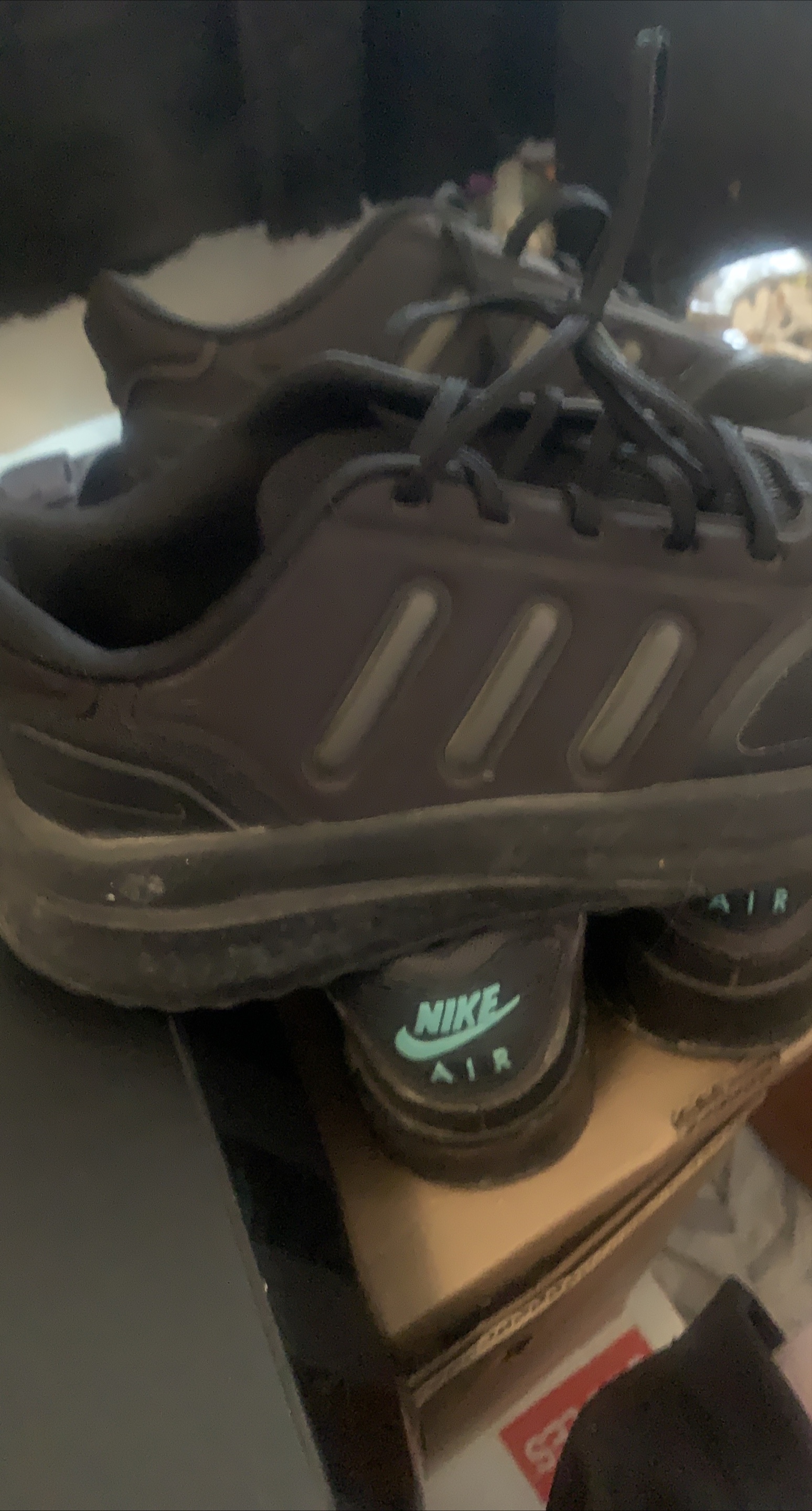 Nike Air Black Running Shoes thumbnail