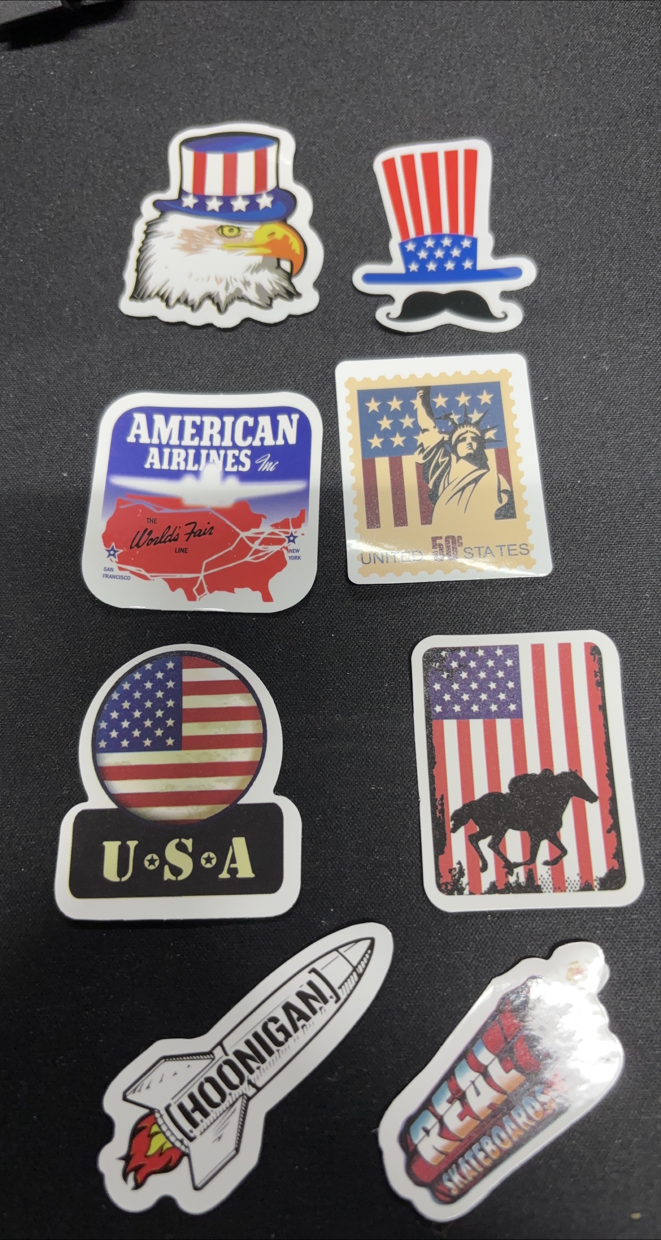 Assorted USA Stickers thumbnail