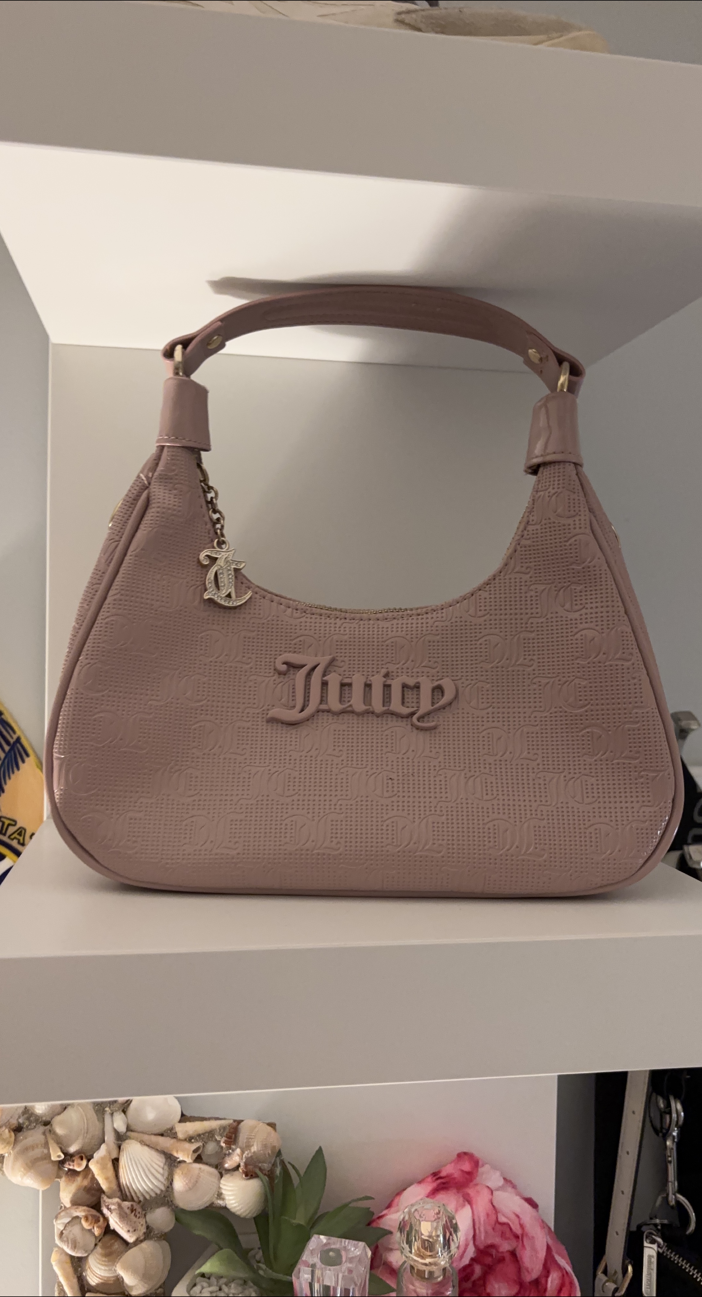 Juicy Couture Y2K Pink Hobo Bag