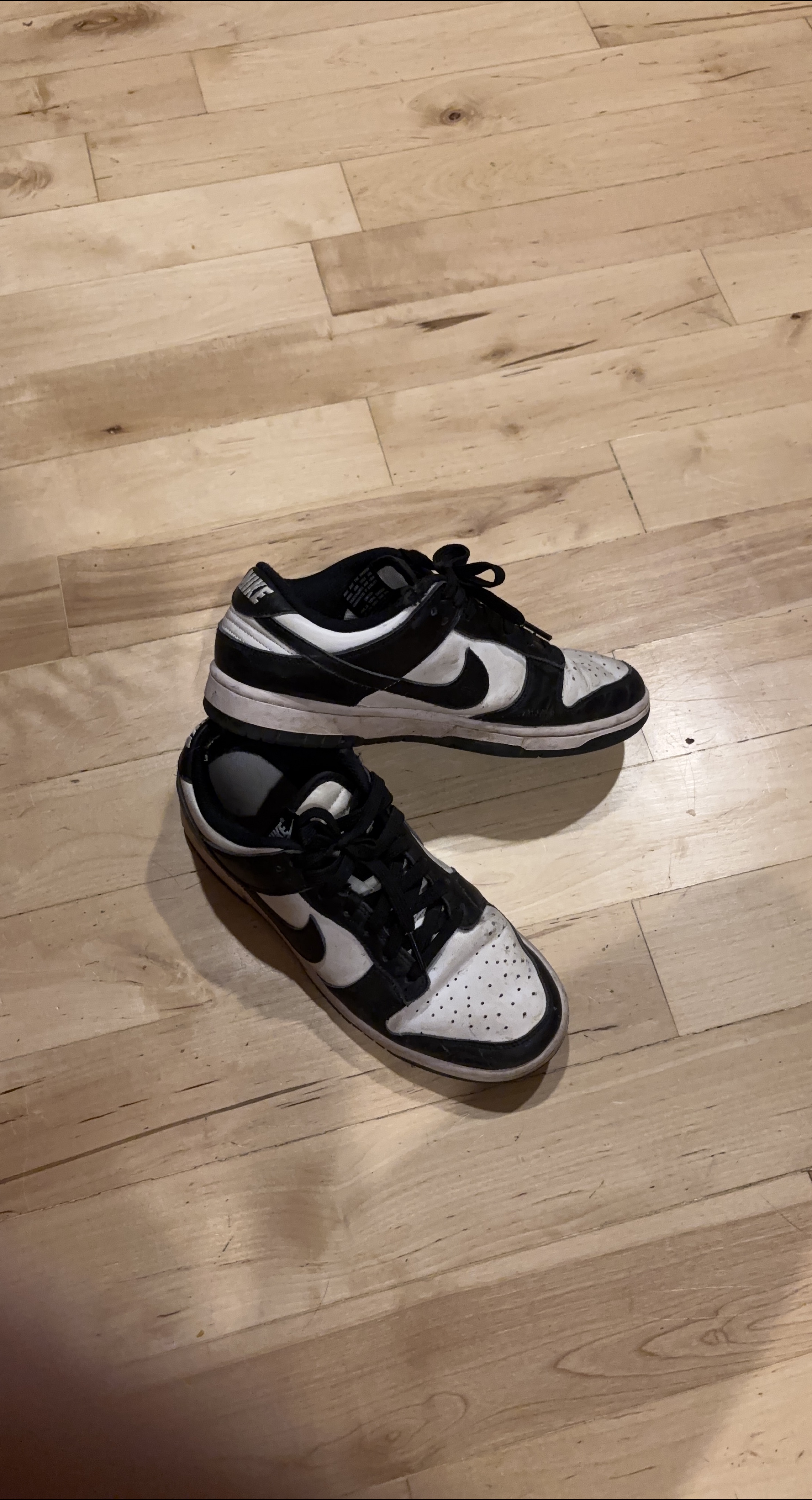 Nike Dunk Low Black/White Shoes thumbnail