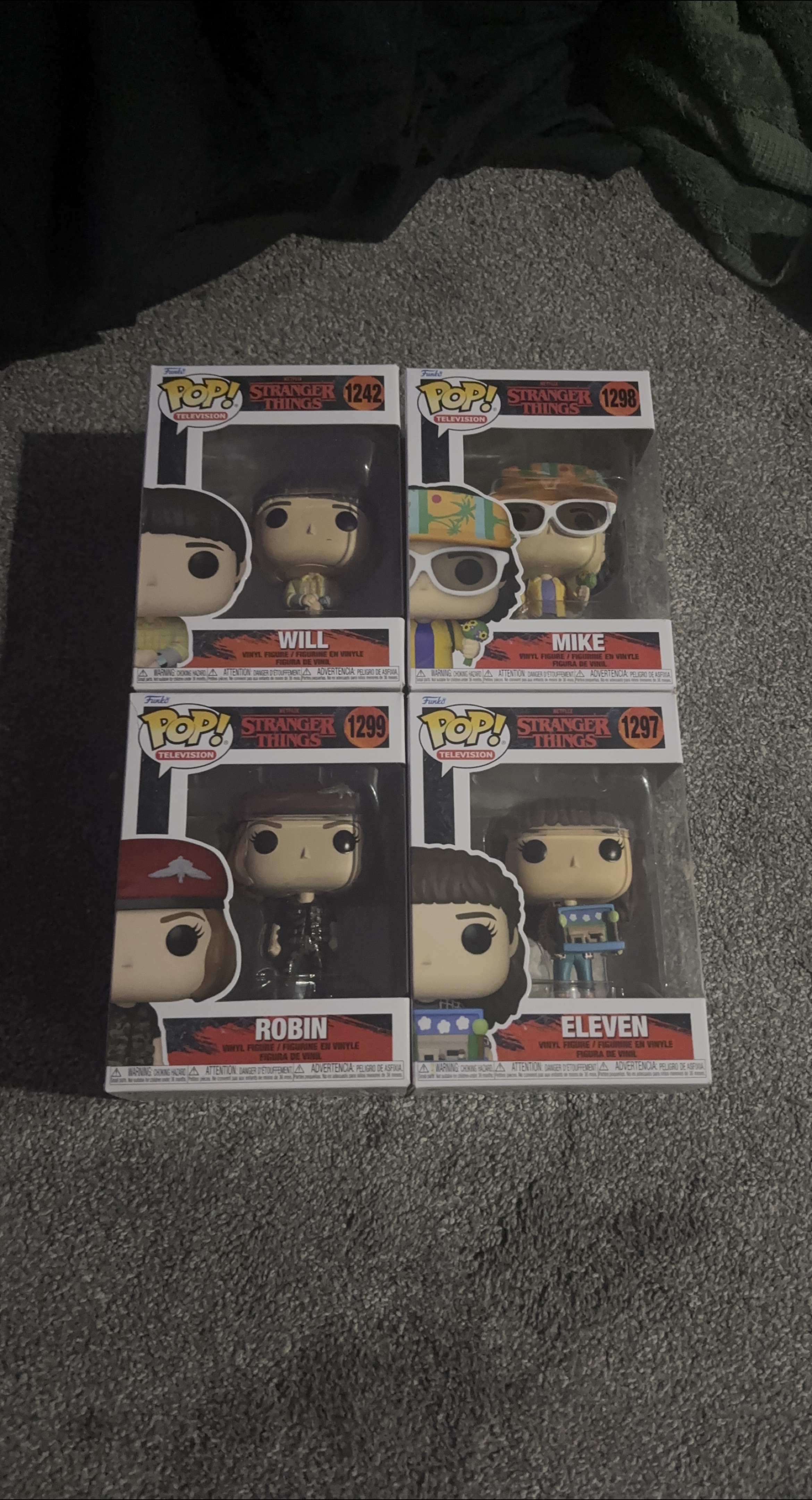 Funko Pop! Stranger Things Vinyl Figures thumbnail