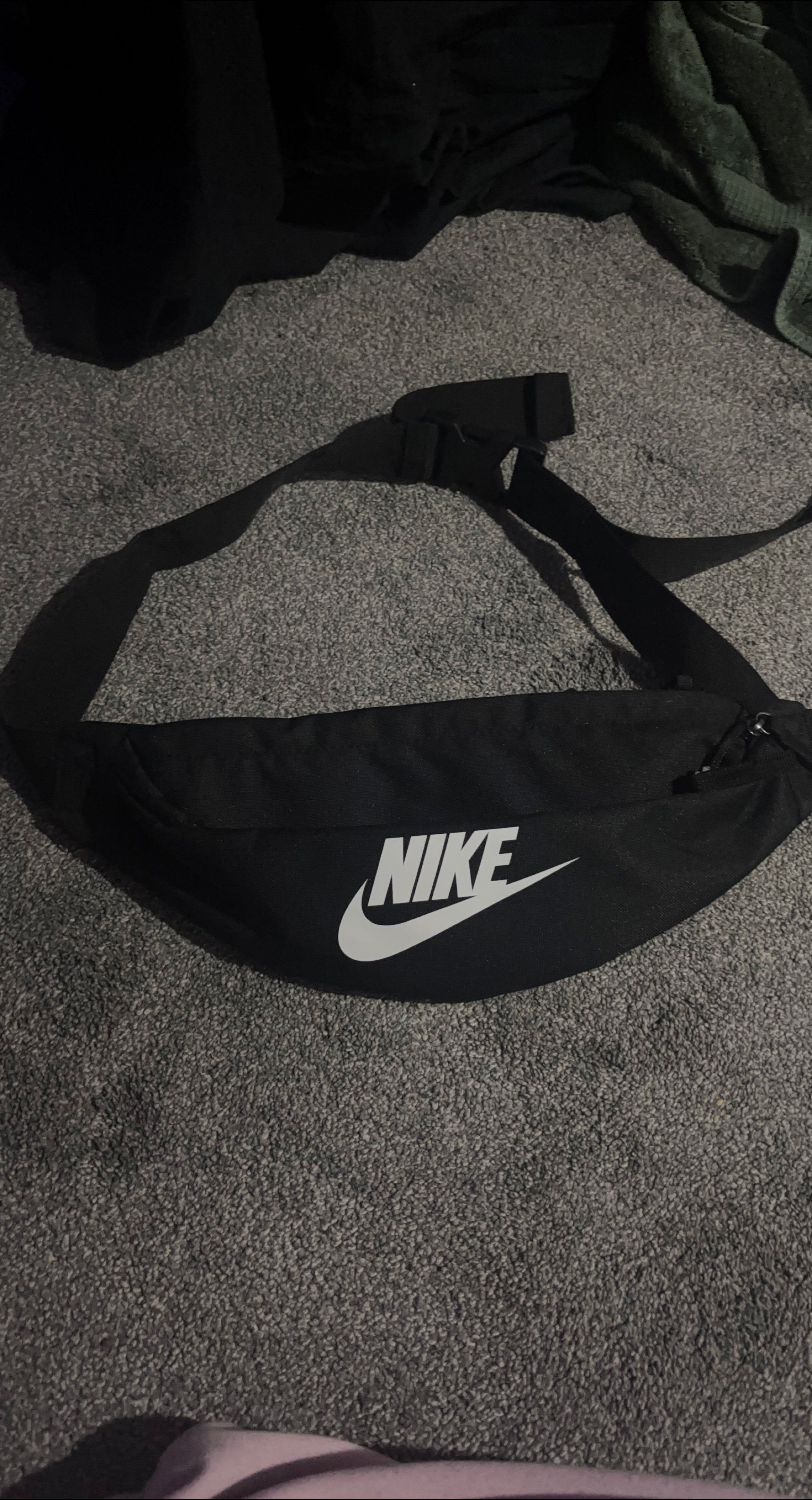 Nike Black Fanny Pack thumbnail