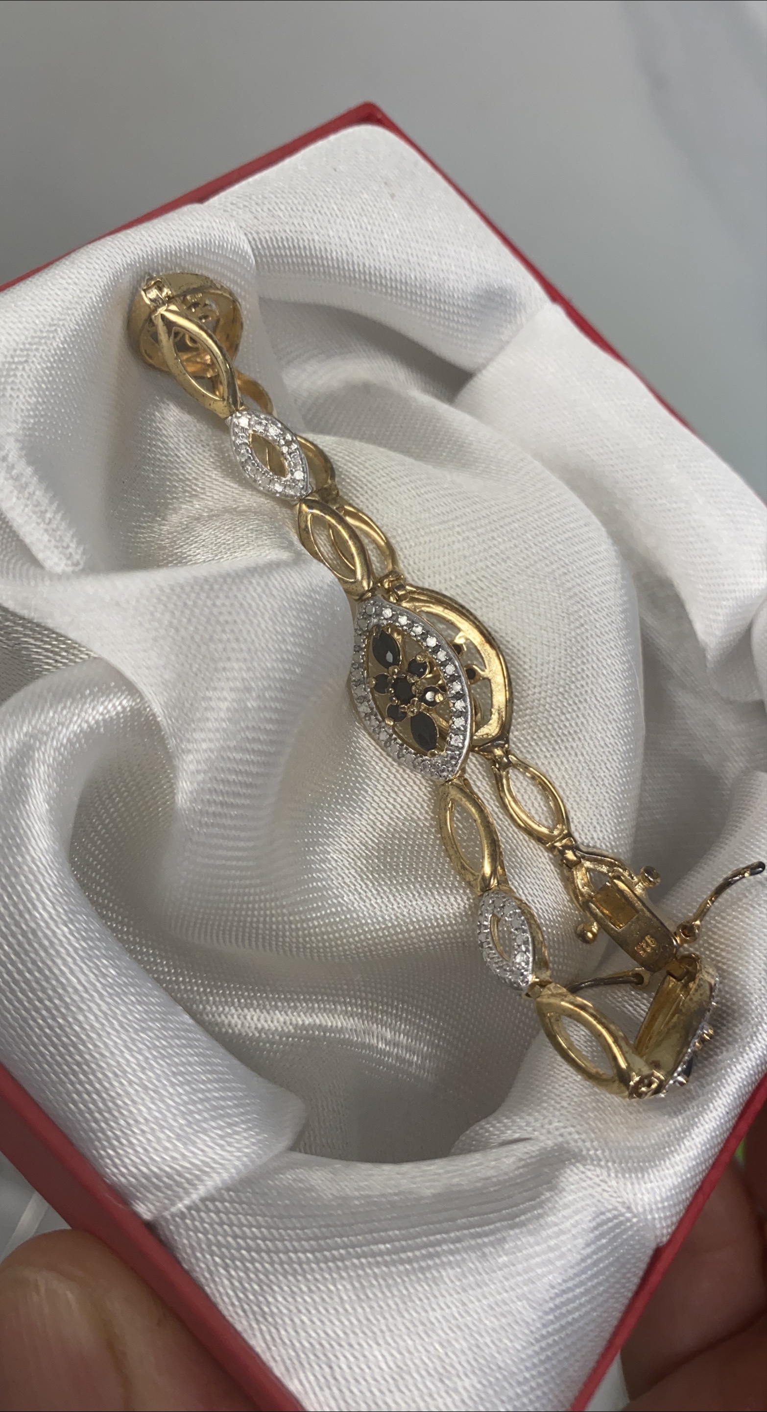 Gold & Diamond Accent Bracelet thumbnail