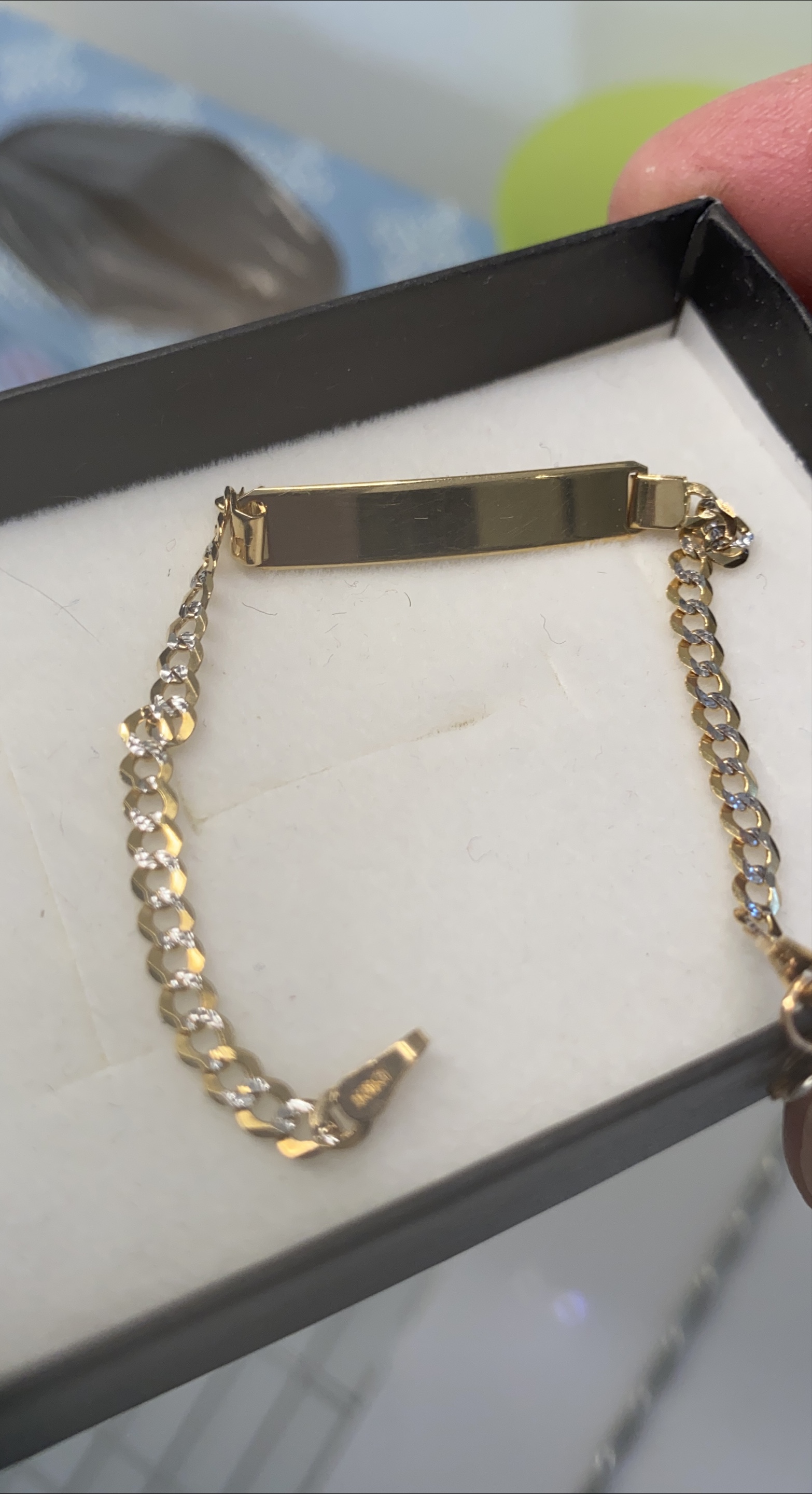 Gold ID Bracelet thumbnail