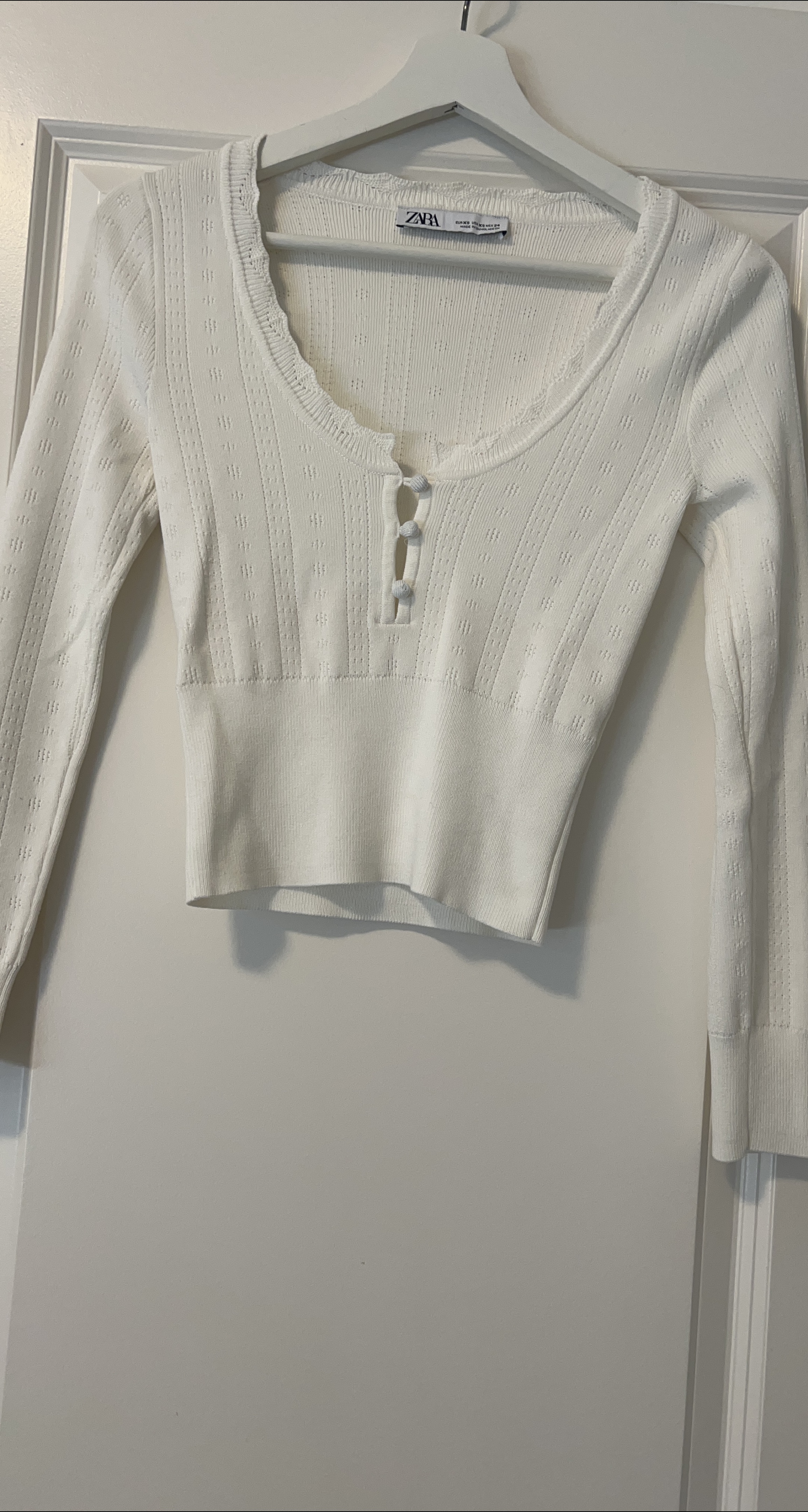 Zara Knit Top - Size XS thumbnail