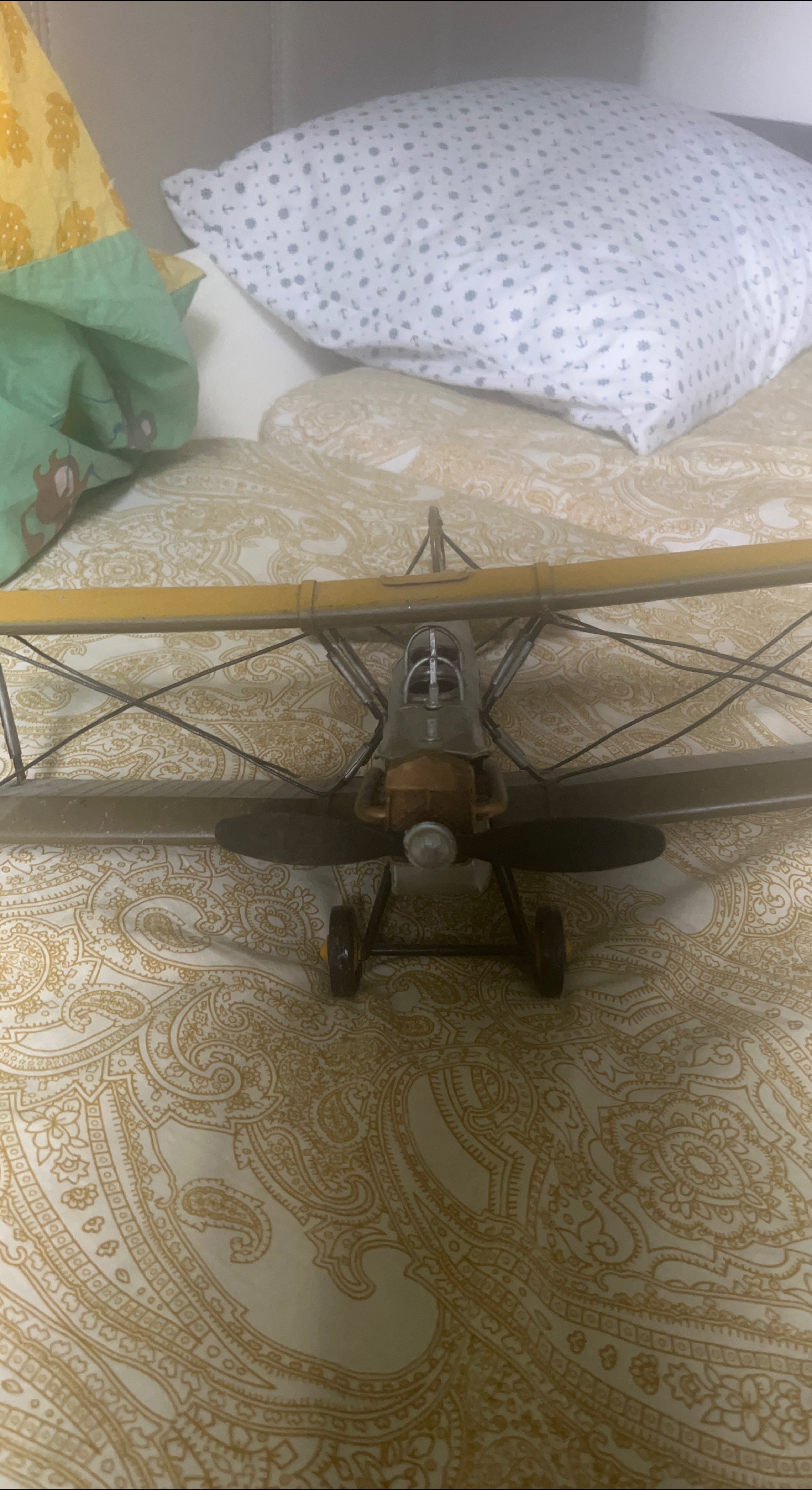 Vintage Toy Biplane