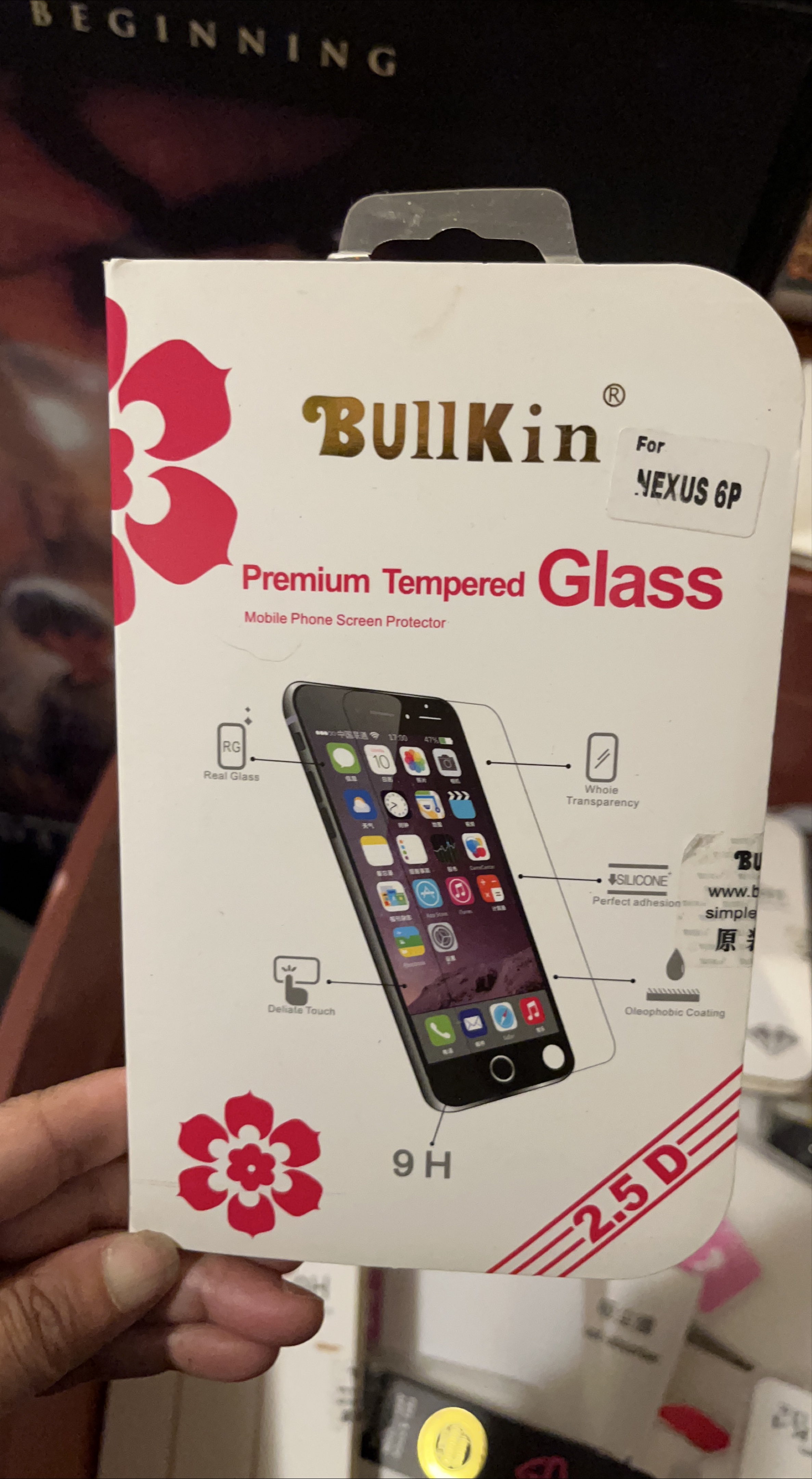 Bullkin Premium Tempered Glass for Nexus 6P thumbnail