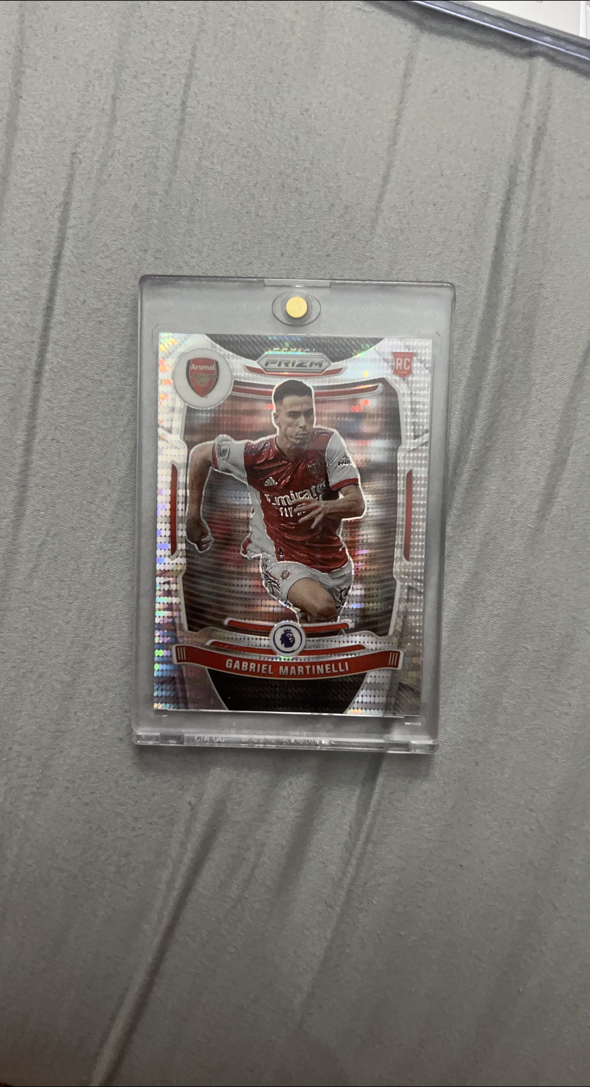 Gabriel Martinelli Prizm RC Arsenal Card thumbnail