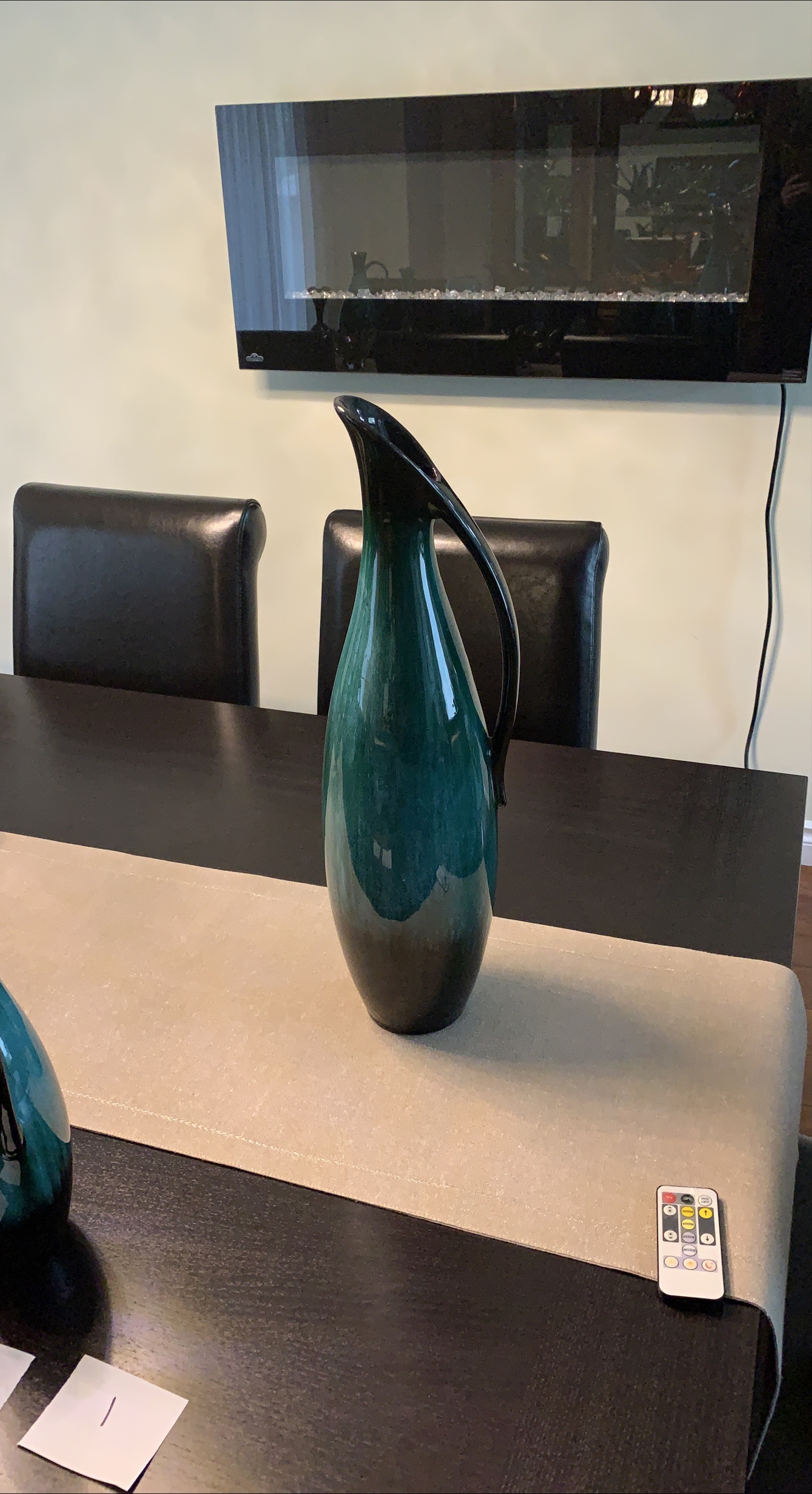 Blue Mountain Pottery Vase with Handle