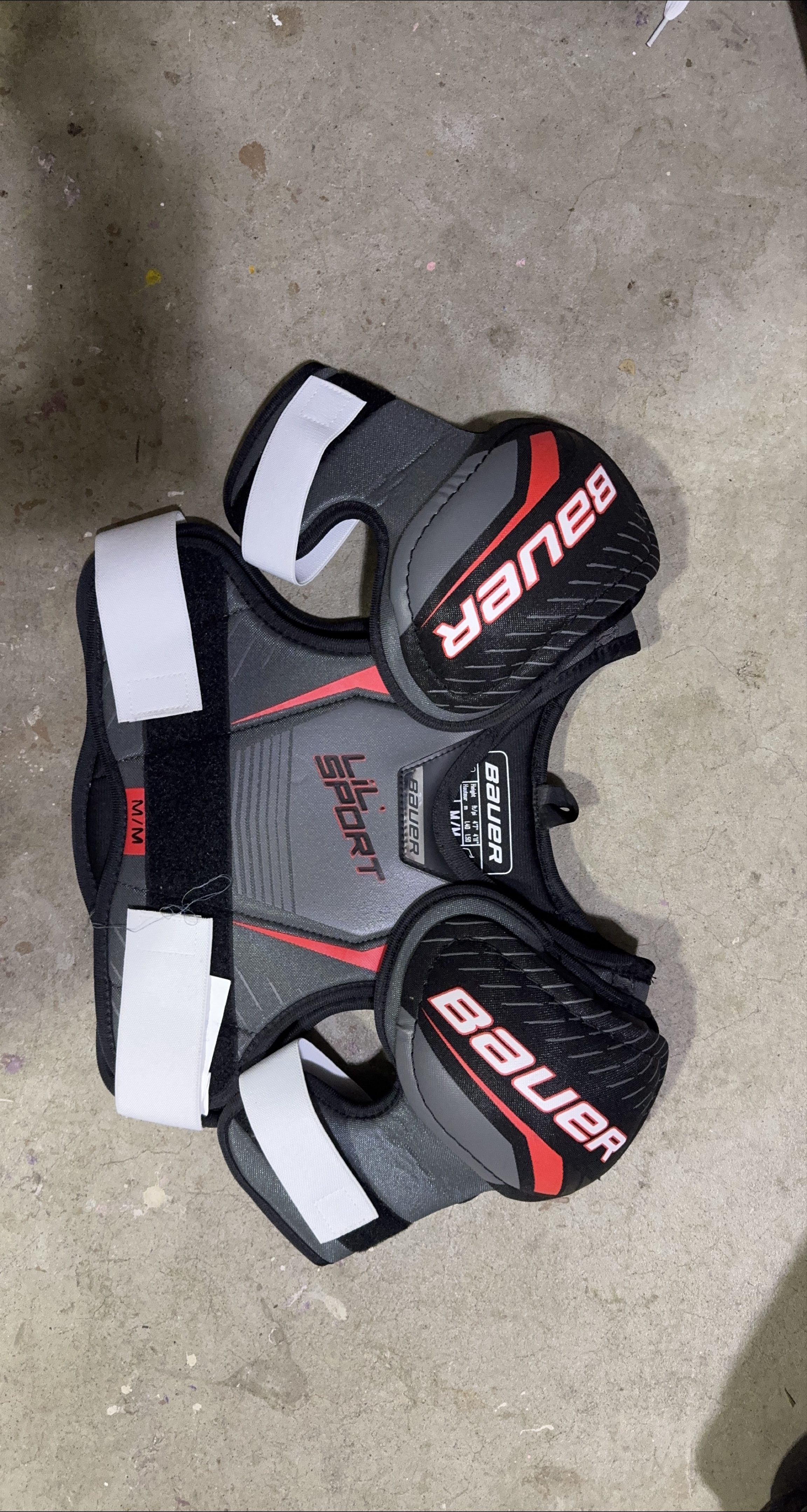 Bauer Lil Sport Hockey Shoulder Pads - M/M thumbnail