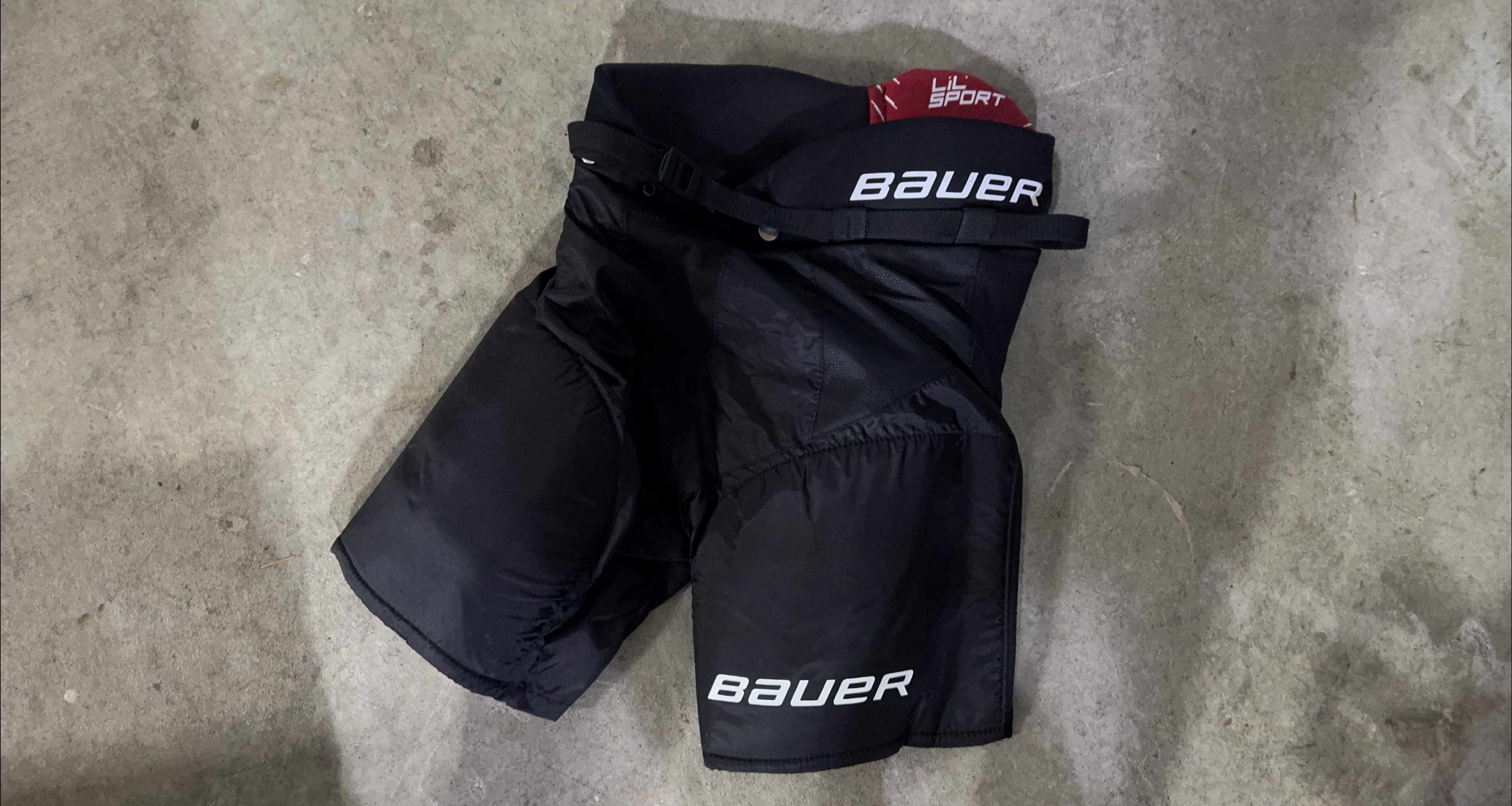 Bauer Lil Sport Hockey Pants - Black thumbnail