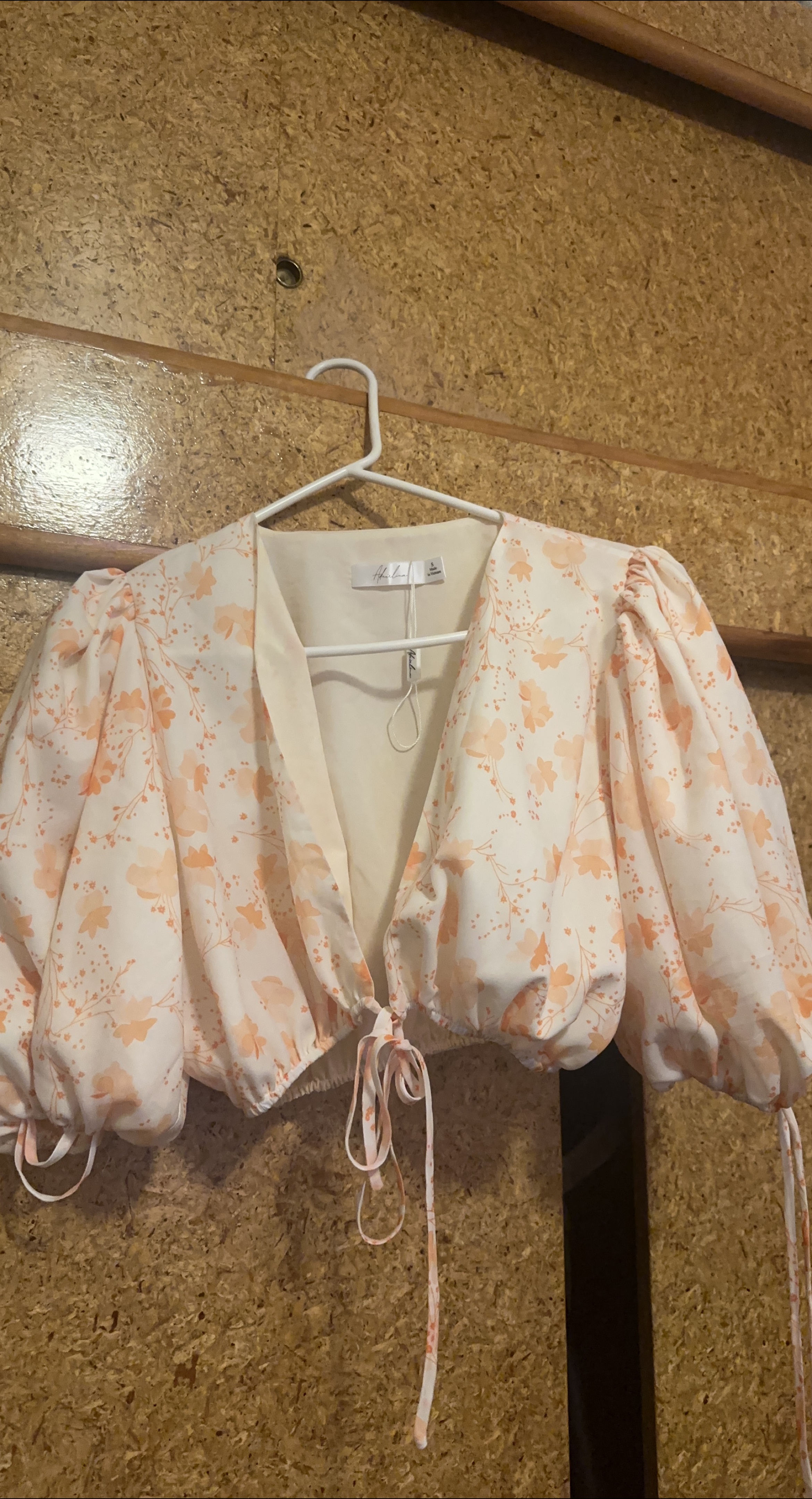 Adeirlina Floral Crop Top - Size S