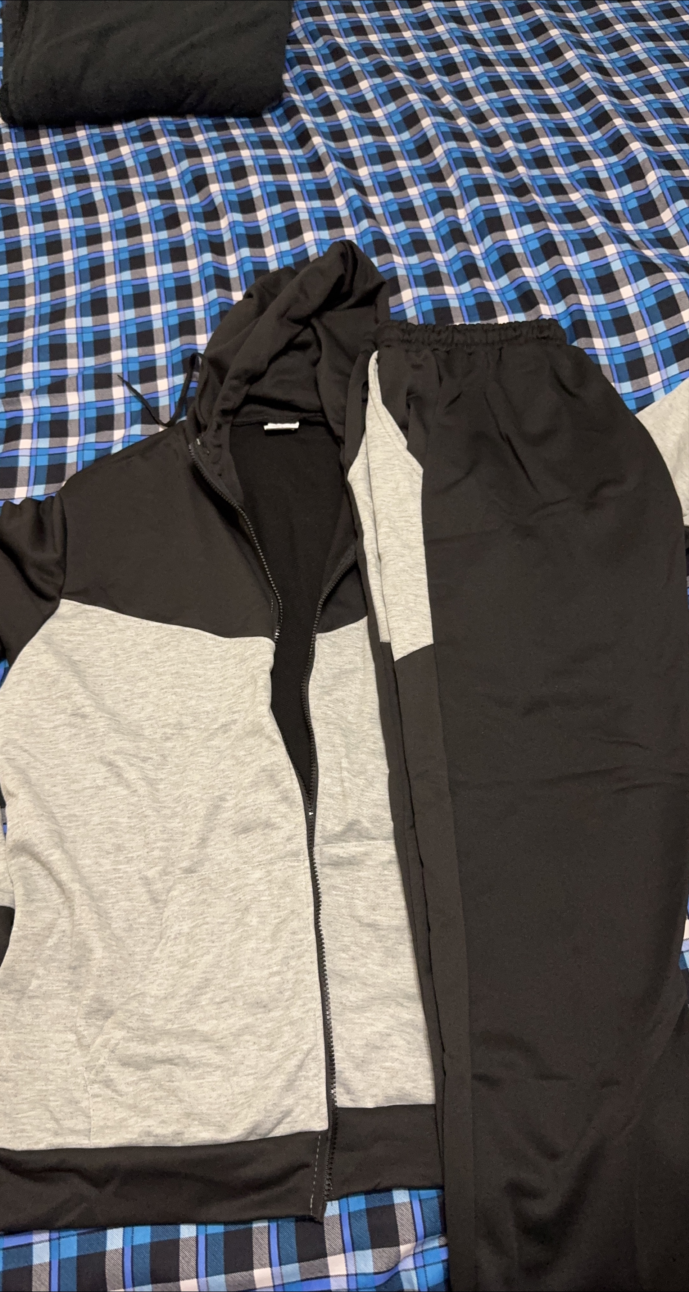 Black & Grey Tracksuit Set thumbnail