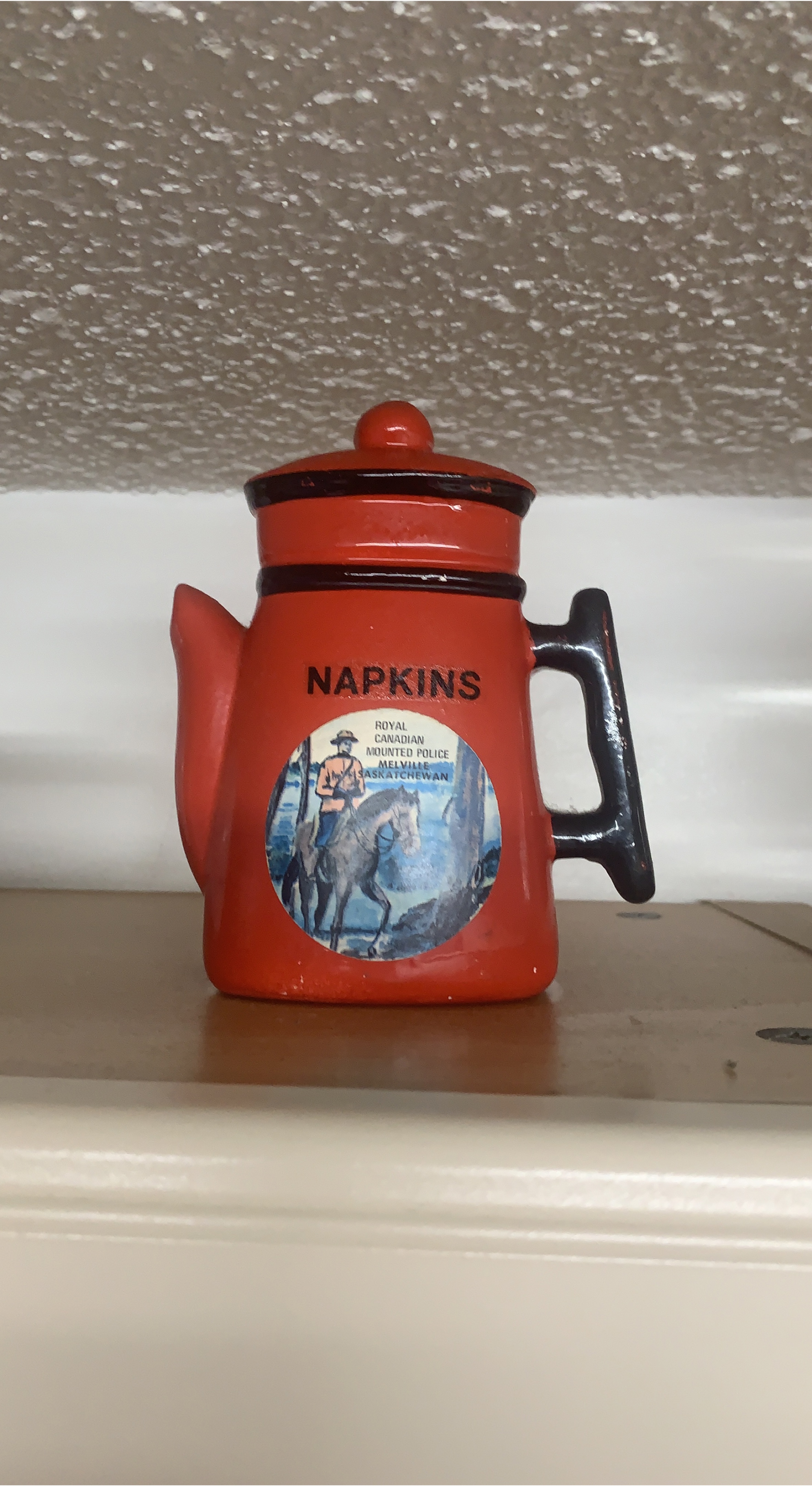 Vintage Kettle Napkin Holder